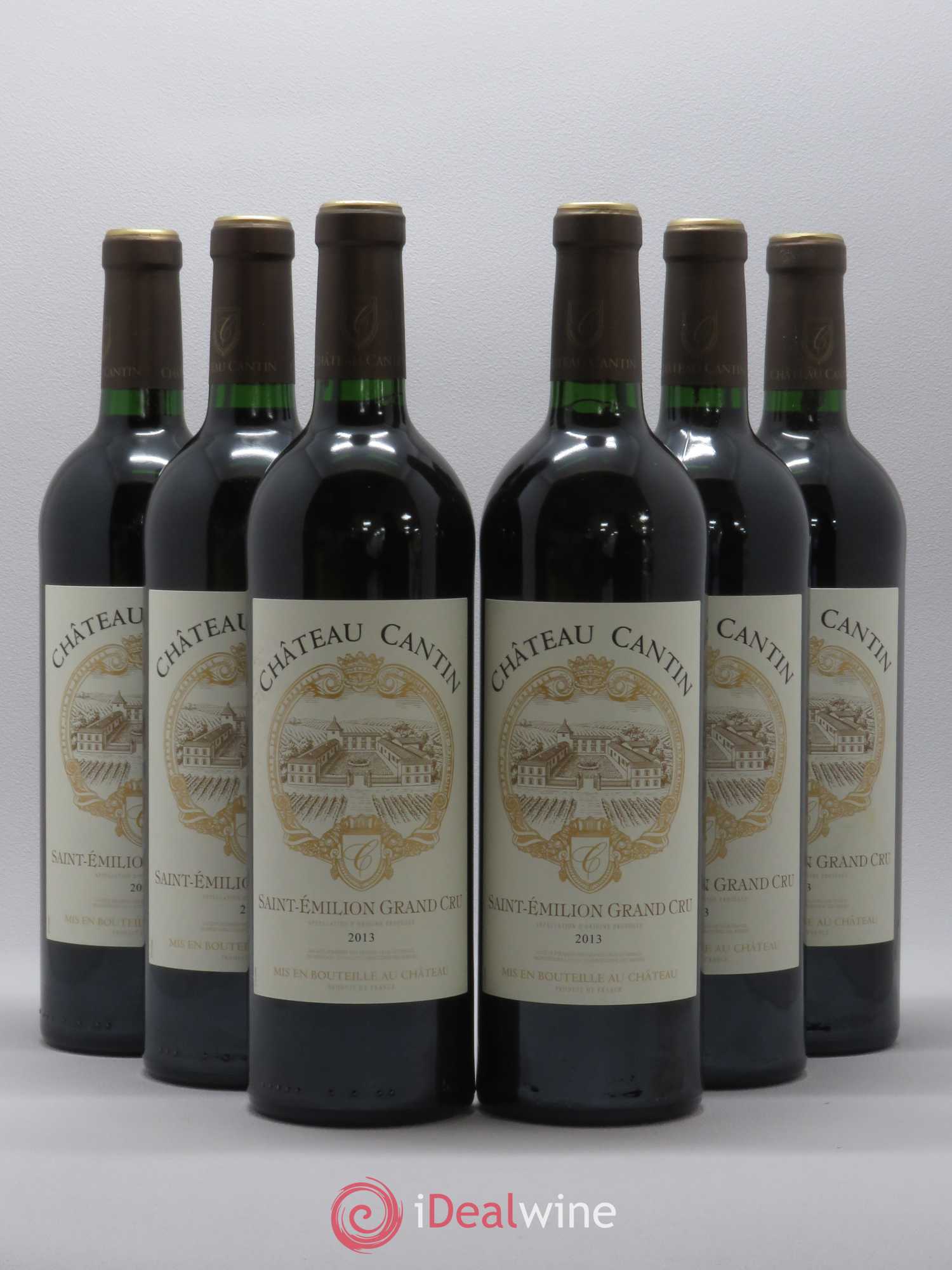 Château Cantin (sans prix de réserve) 2013 - Lot de 6 bouteilles - 0