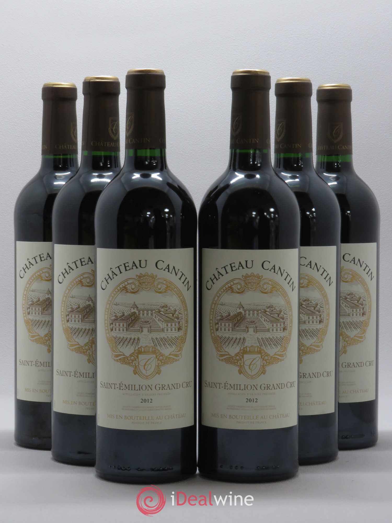 Château Cantin 2012 - Lot de 6 bouteilles - 0
