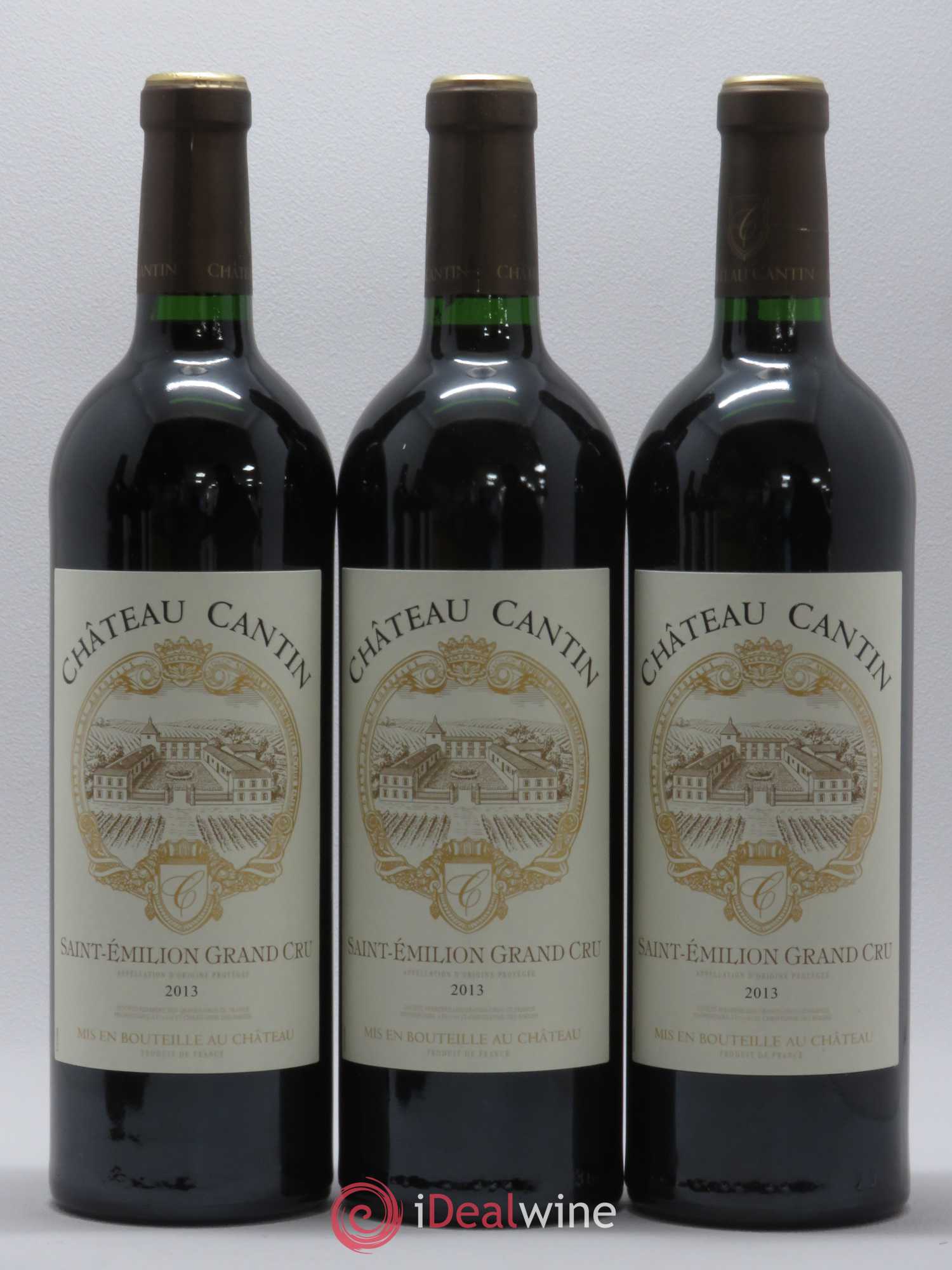 Château Cantin  (sans prix de réserve) 2013 - Lot de 6 bouteilles - 2