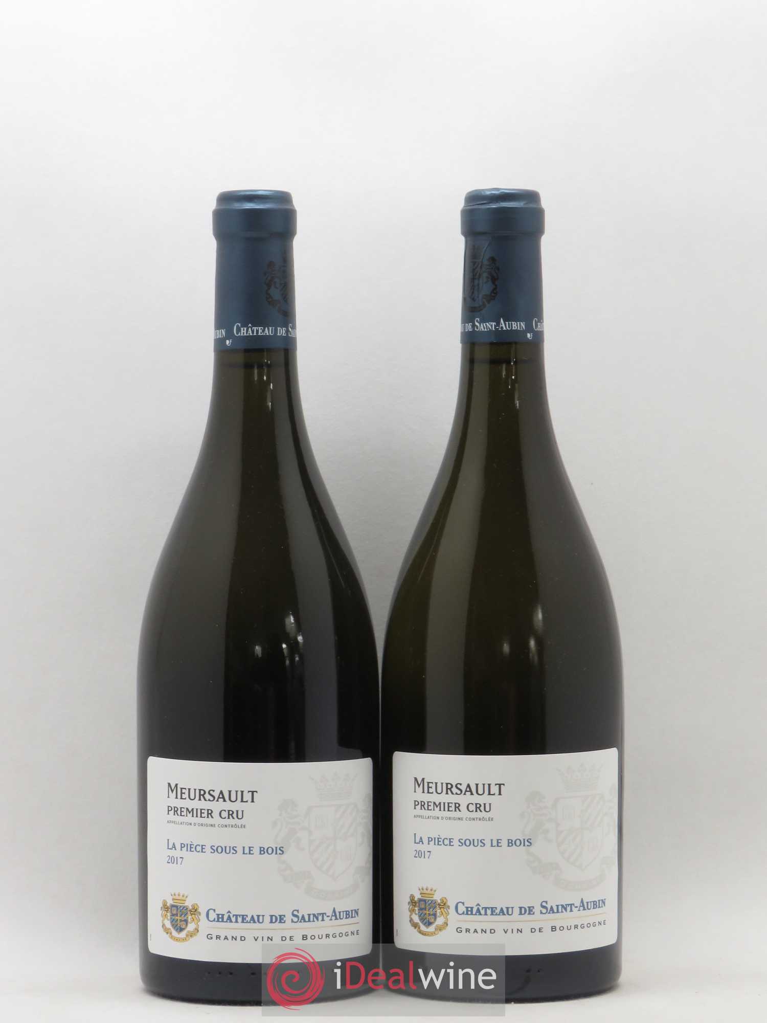 Meursault 1er Cru La Pièce sous Bois Château de St Aubin 2017 - Posten von 2 Flaschen - 0