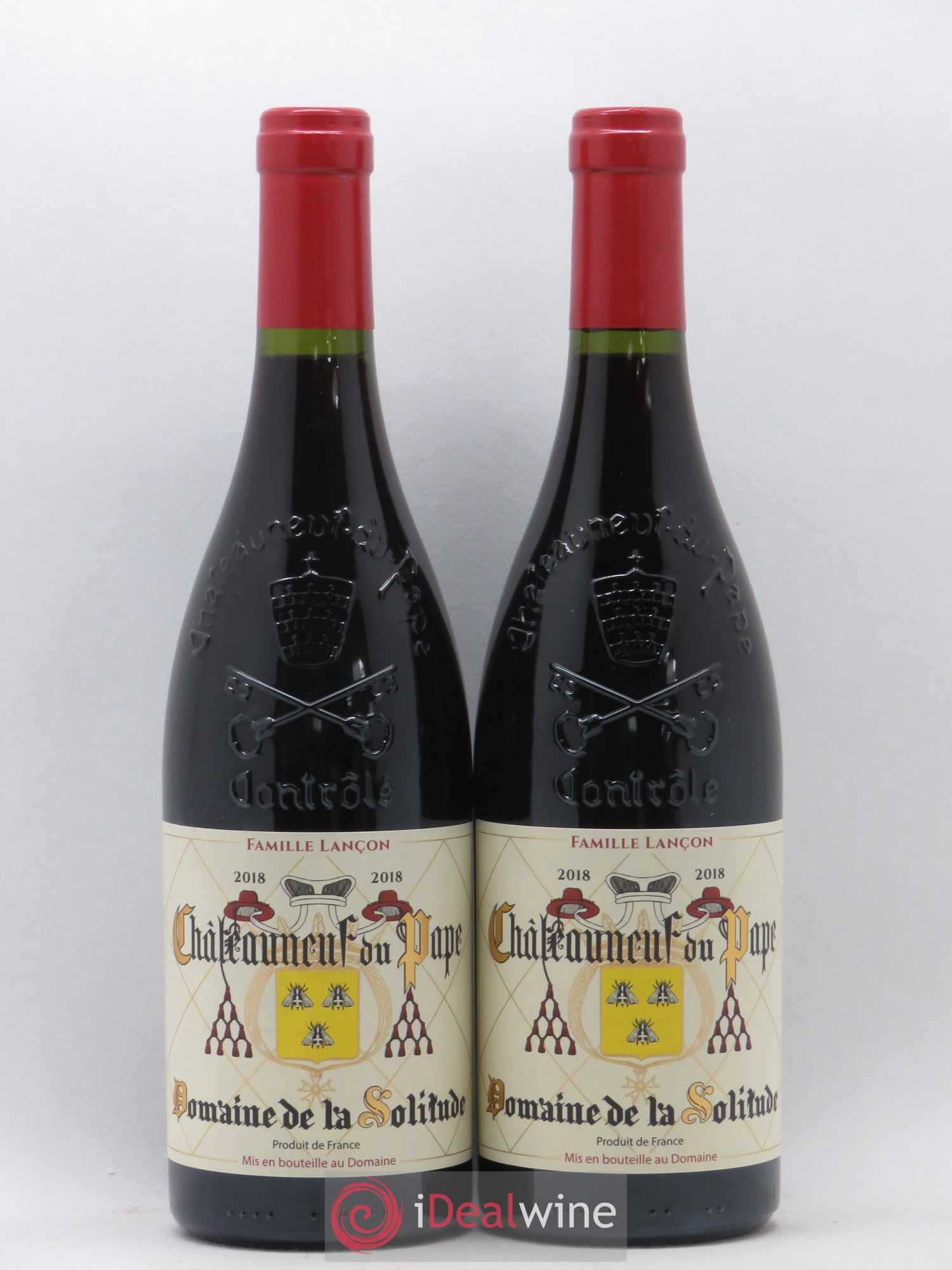 Châteauneuf-du-Pape Domaine de la Solitude 2018 - Lot de 2 bouteilles - 0