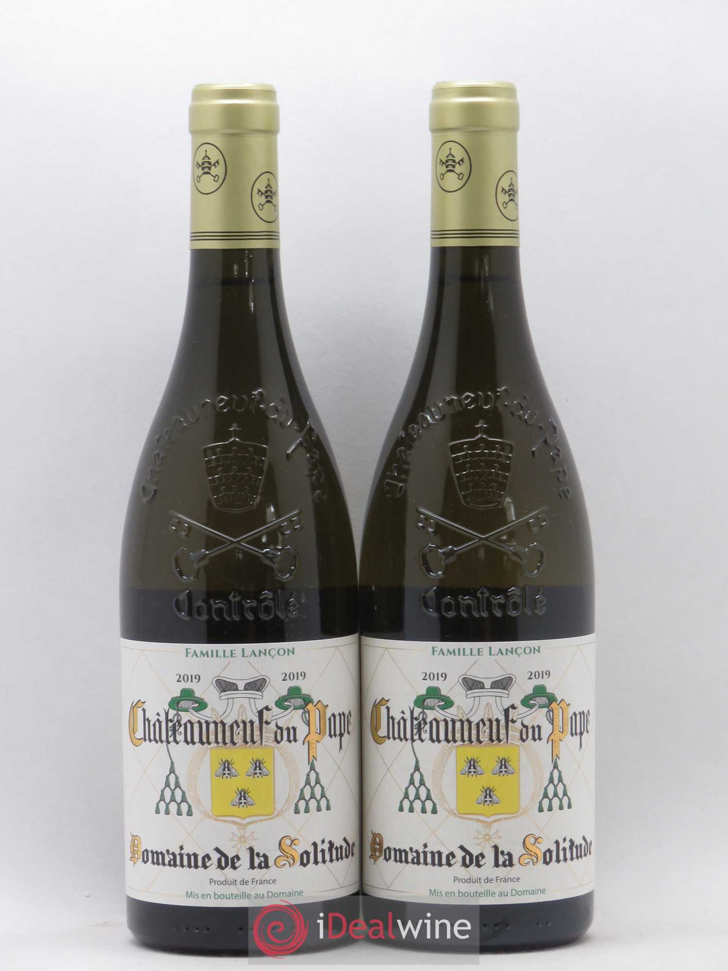 Châteauneuf-du-Pape Domaine de la Solitude 2019 - Lot de 2 bouteilles - 0