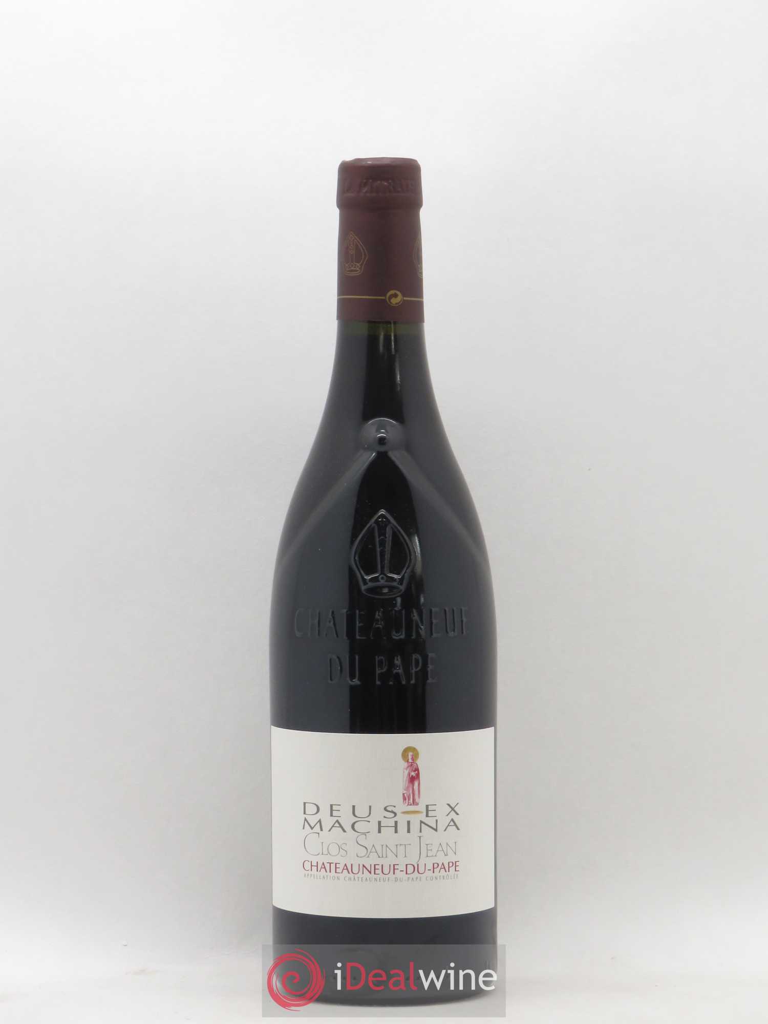 Châteauneuf-du-Pape Clos Saint-Jean Deus Ex Machina Pascal et Vincent Maurel 2017 - Lot de 1 bouteille - 0