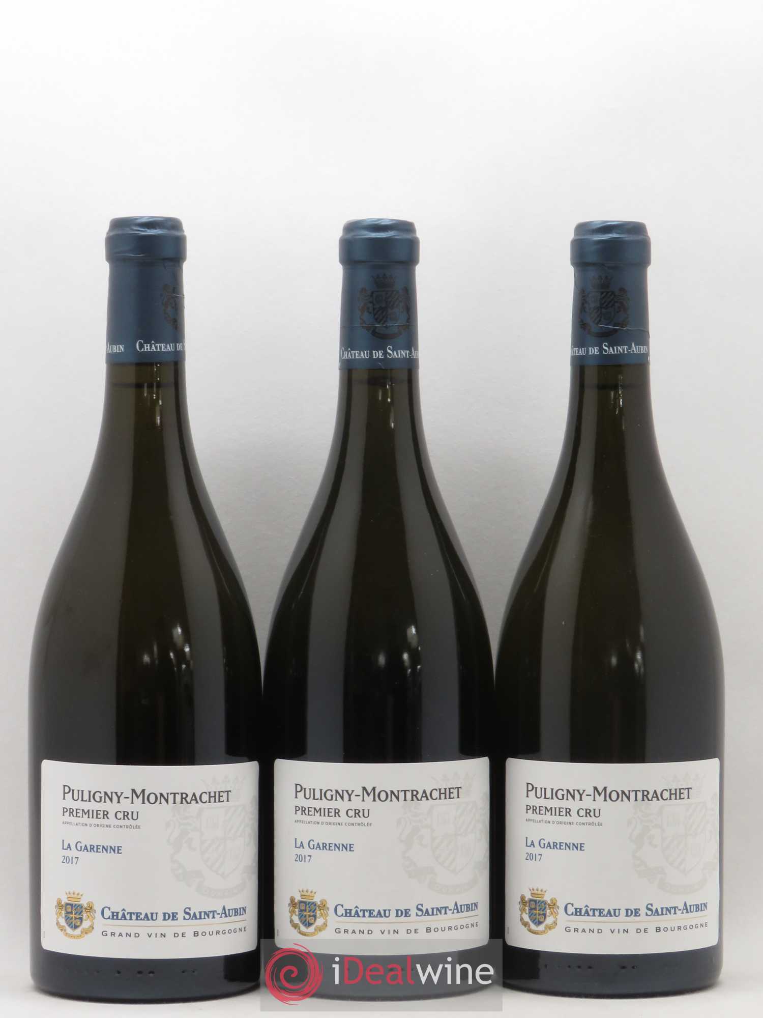 Puligny-Montrachet 1er Cru La Garenne Château de St Aubin 2017 - Posten von 3 Flaschen - 0