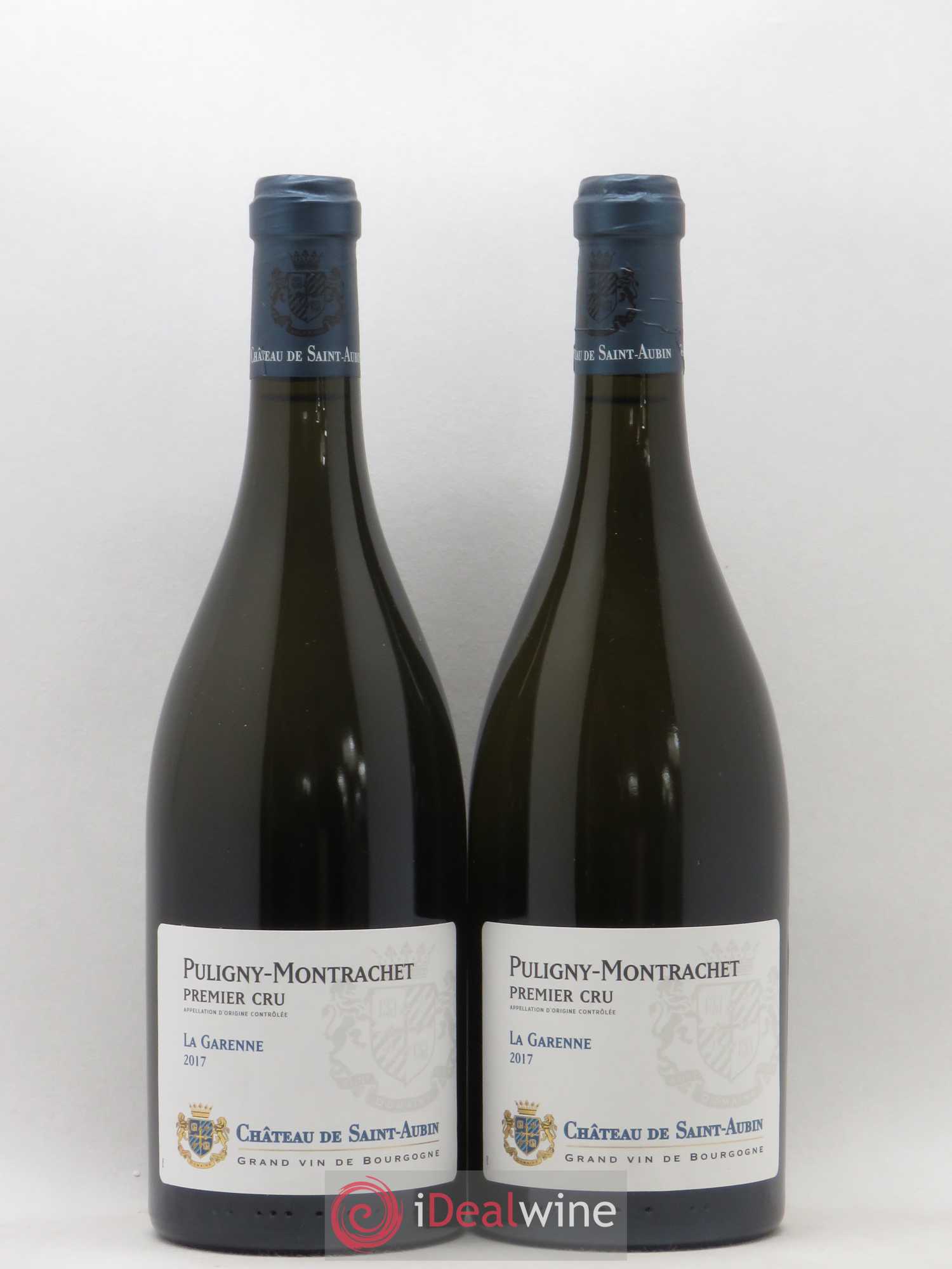 Puligny-Montrachet 1er Cru La Garenne Château de St Aubin 2017 - Posten von 2 Flaschen - 0