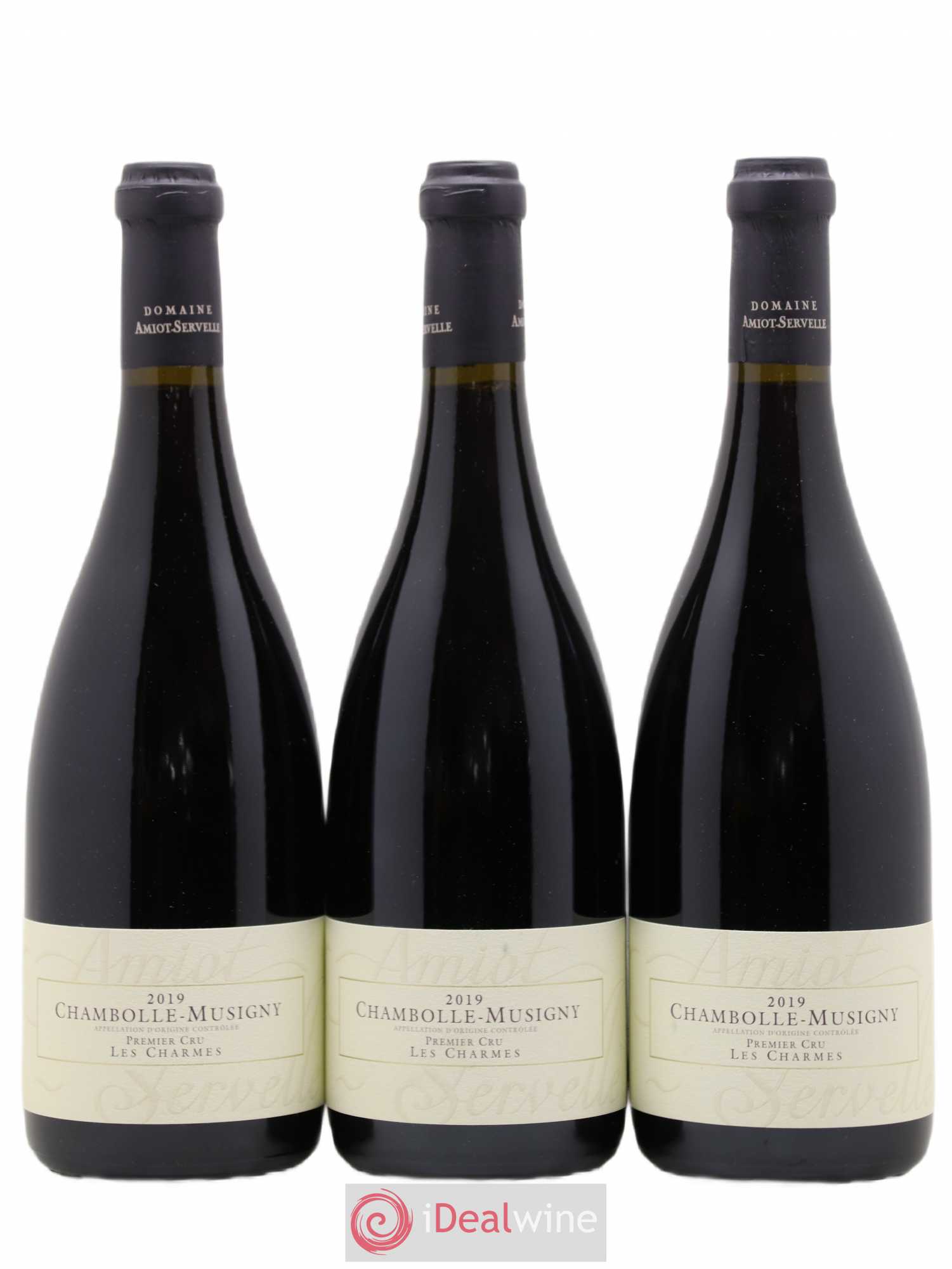Chambolle-Musigny 1er Cru Les Charmes Amiot-Servelle 2019 - Lot de 3 bouteilles - 0