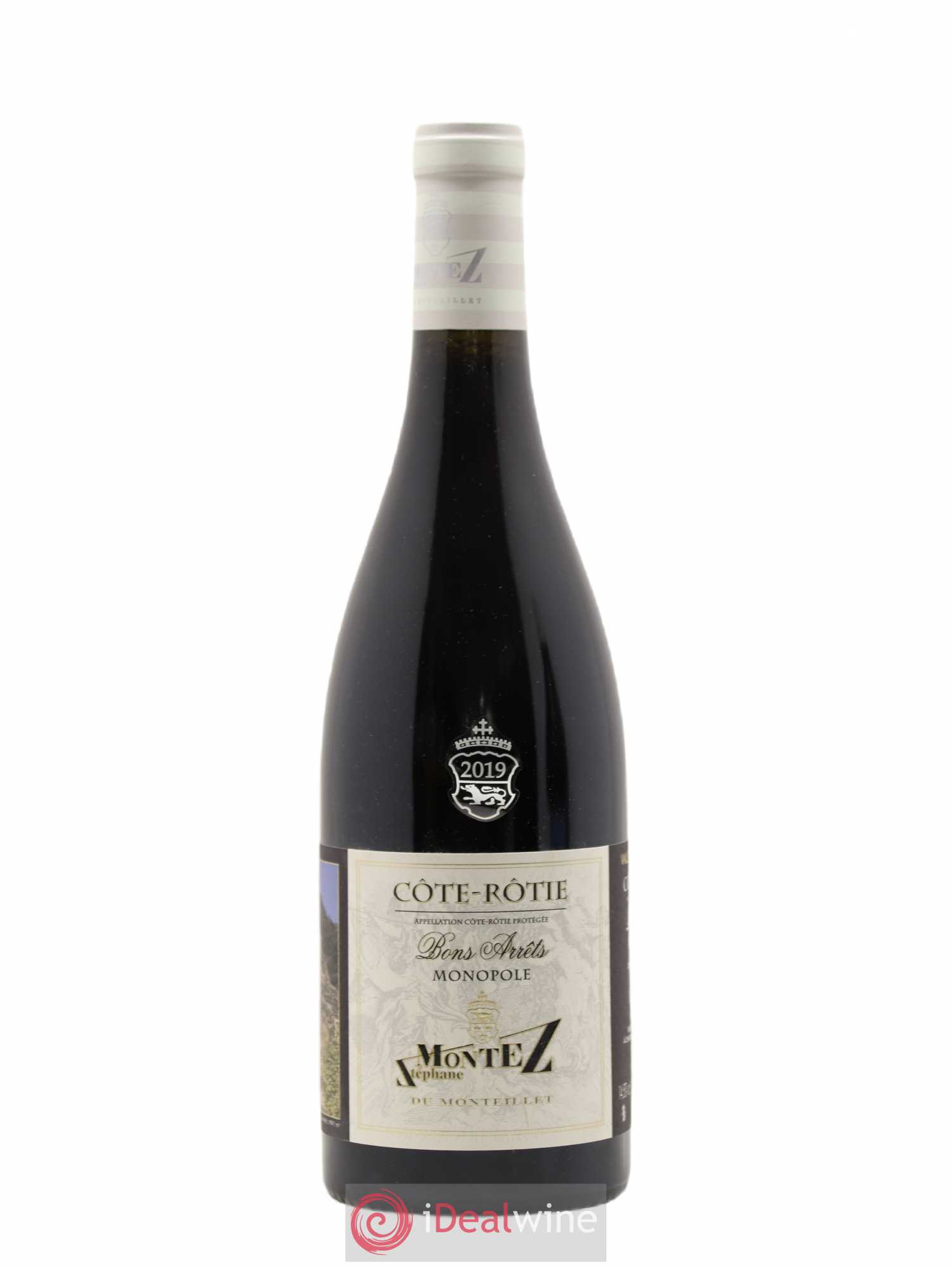 Côte-Rôtie Bons Arrêts Monteillet (Domaine du) - Stéphane Montez 2019 - Lot de 1 bouteille - 0