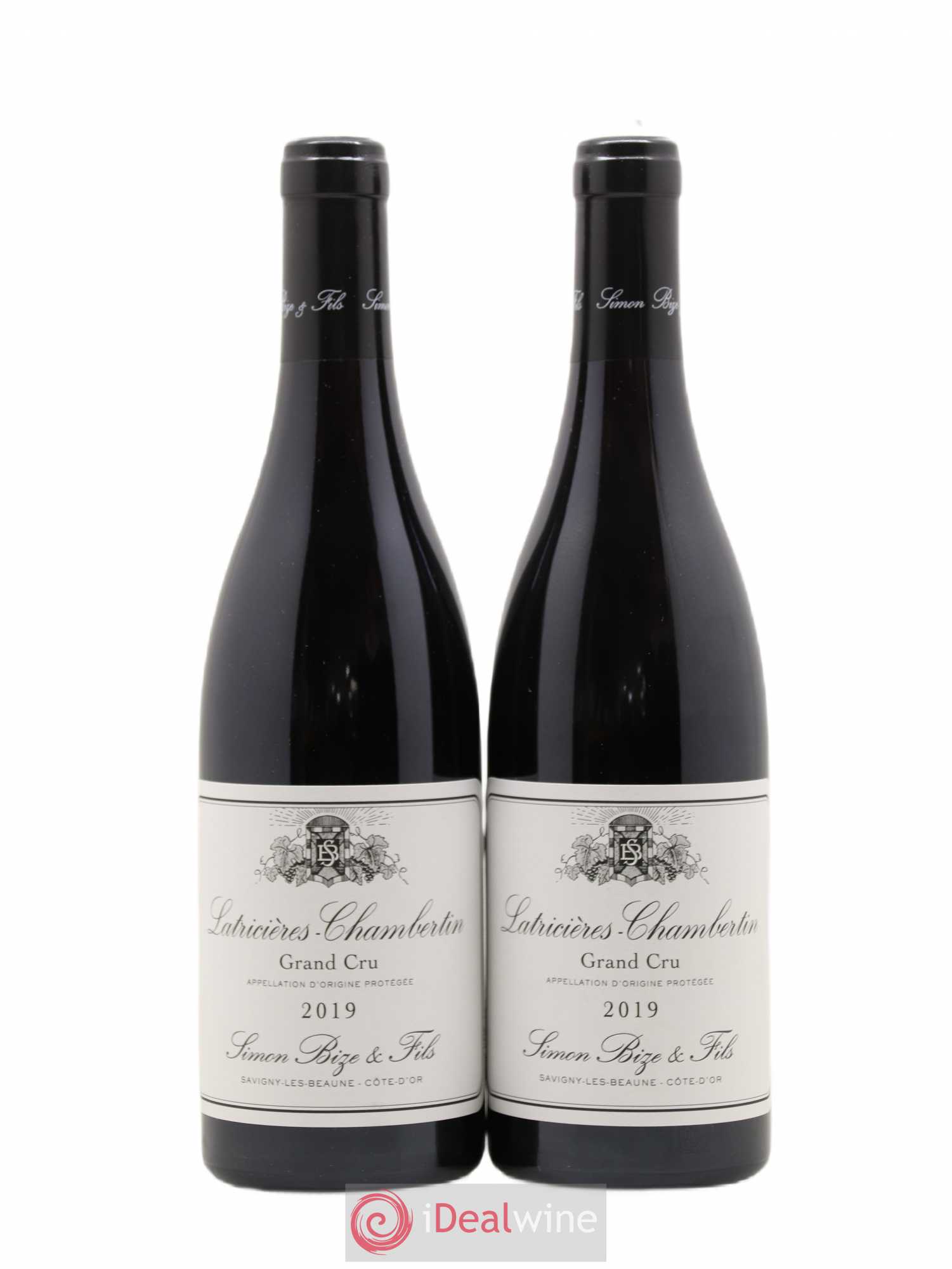 Latricières-Chambertin Grand Cru Simon Bize & Fils 2019 - Lot de 2 bouteilles - 0