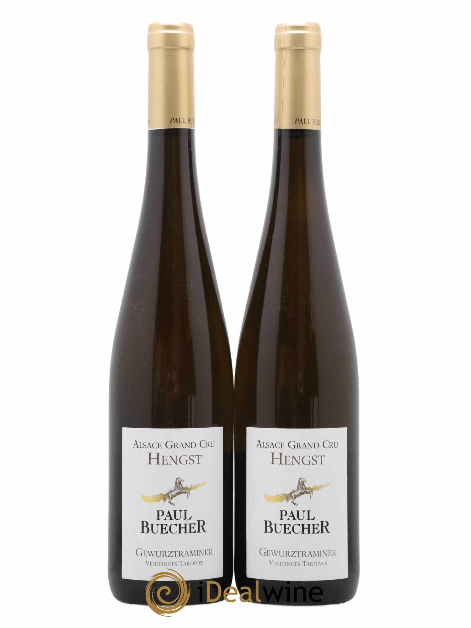 Alsace Hengst Gewurztraminer Vendanges Tardives Paul Buecher 2018 - Lot of 2 bottles - 0