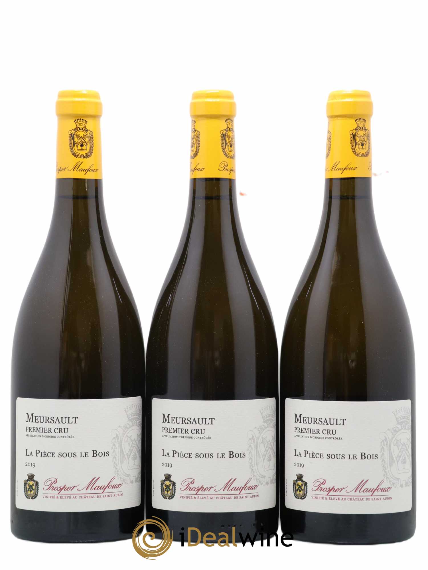 Meursault 1er Cru La Pièce Sous le Bois Prosper Maufoux 2019 - Posten von 3 Flaschen - 0