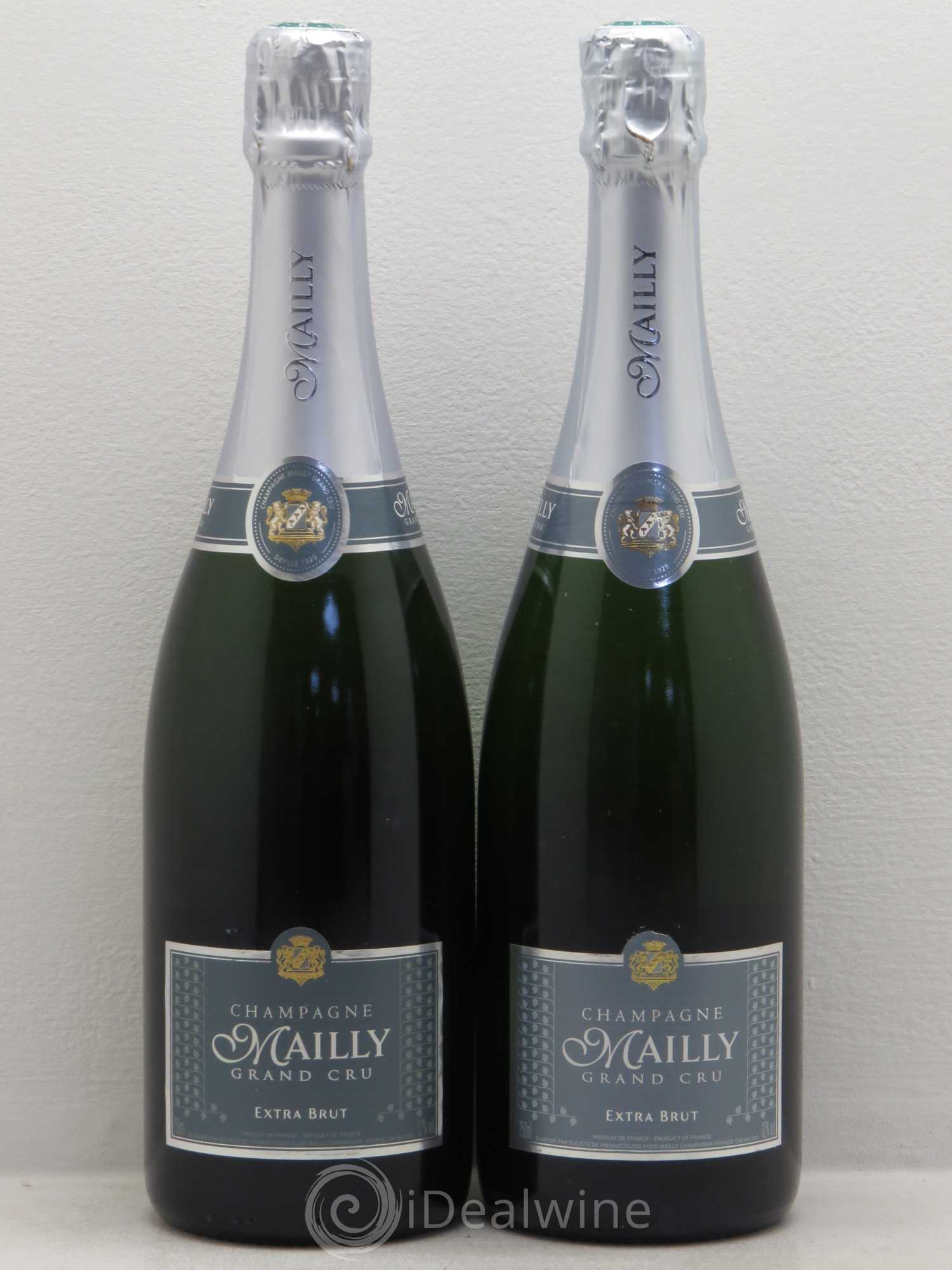 Champagne Grand Cru Extra Brut Mailly - Posten von 2 Flaschen - 0