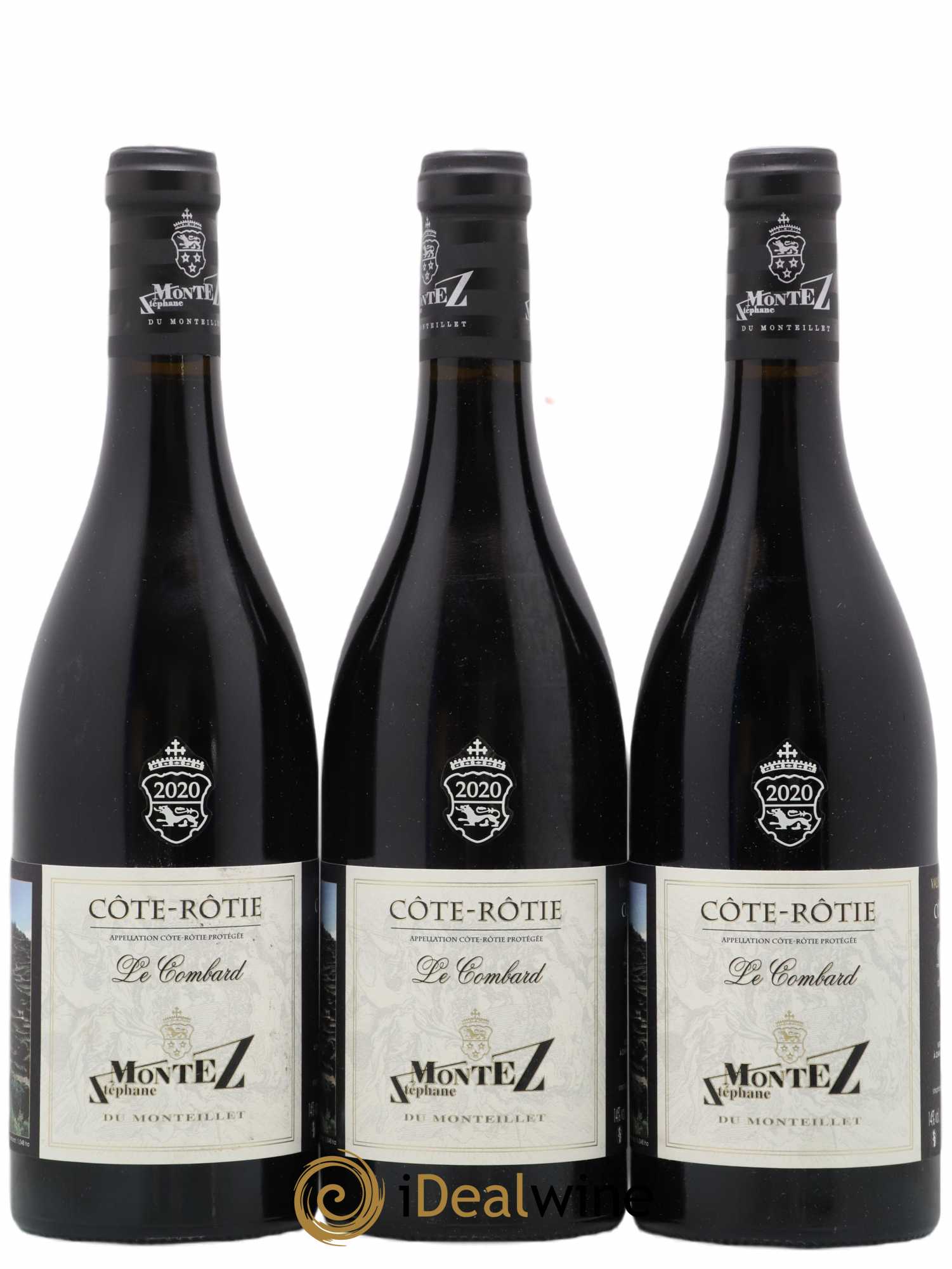 Côte-Rôtie Le Combard Monteillet (Domaine du) - Stéphane Montez 2020 - Lot de 3 bouteilles - 0