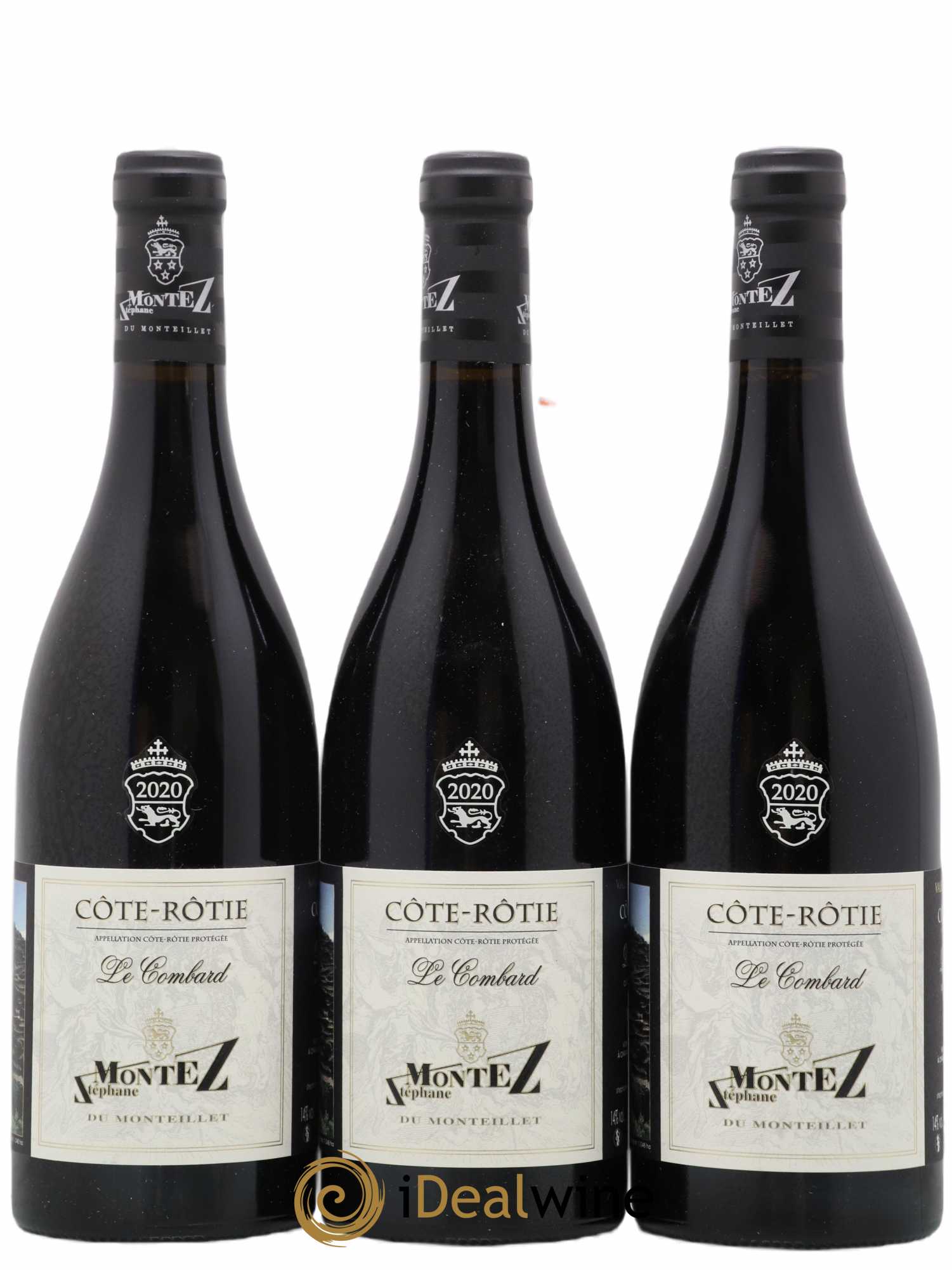 Côte-Rôtie Le Combard Monteillet (Domaine du) - Stéphane Montez 2020 - Lot de 3 bouteilles - 0