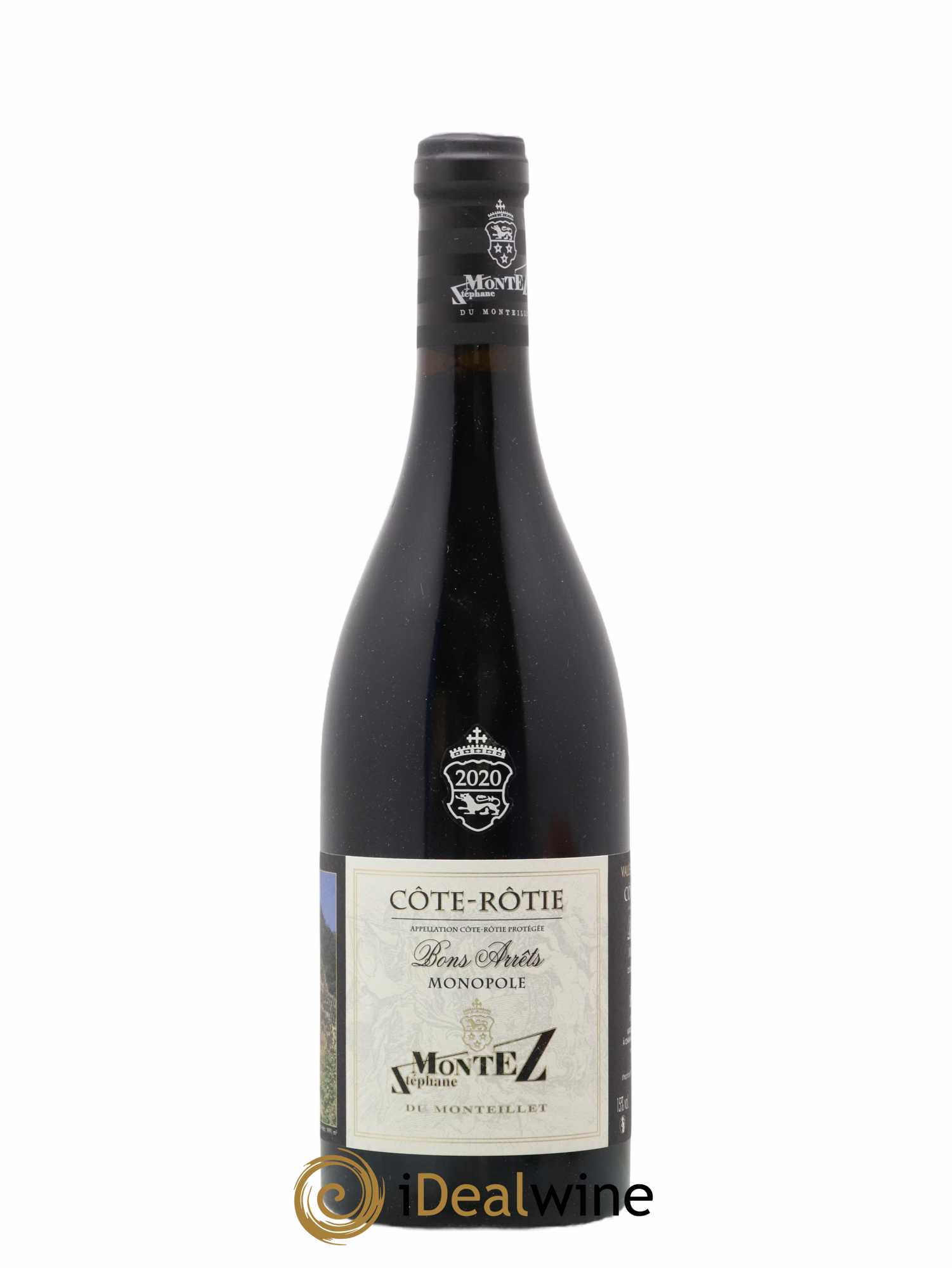 Côte-Rôtie Bons Arrêts Monteillet (Domaine du) - Stéphane Montez 2020 - Lot de 1 bouteille - 0
