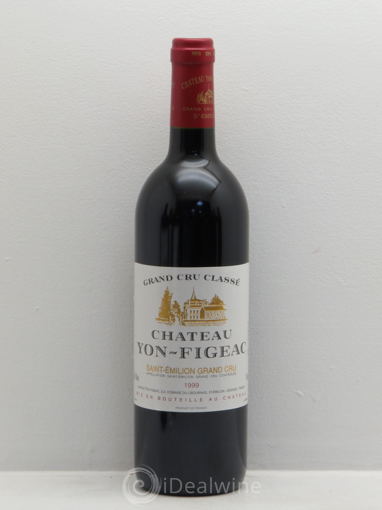 Château Yon Figeac Grand Cru Classé 1999 - Lot de 12 bouteilles - 0