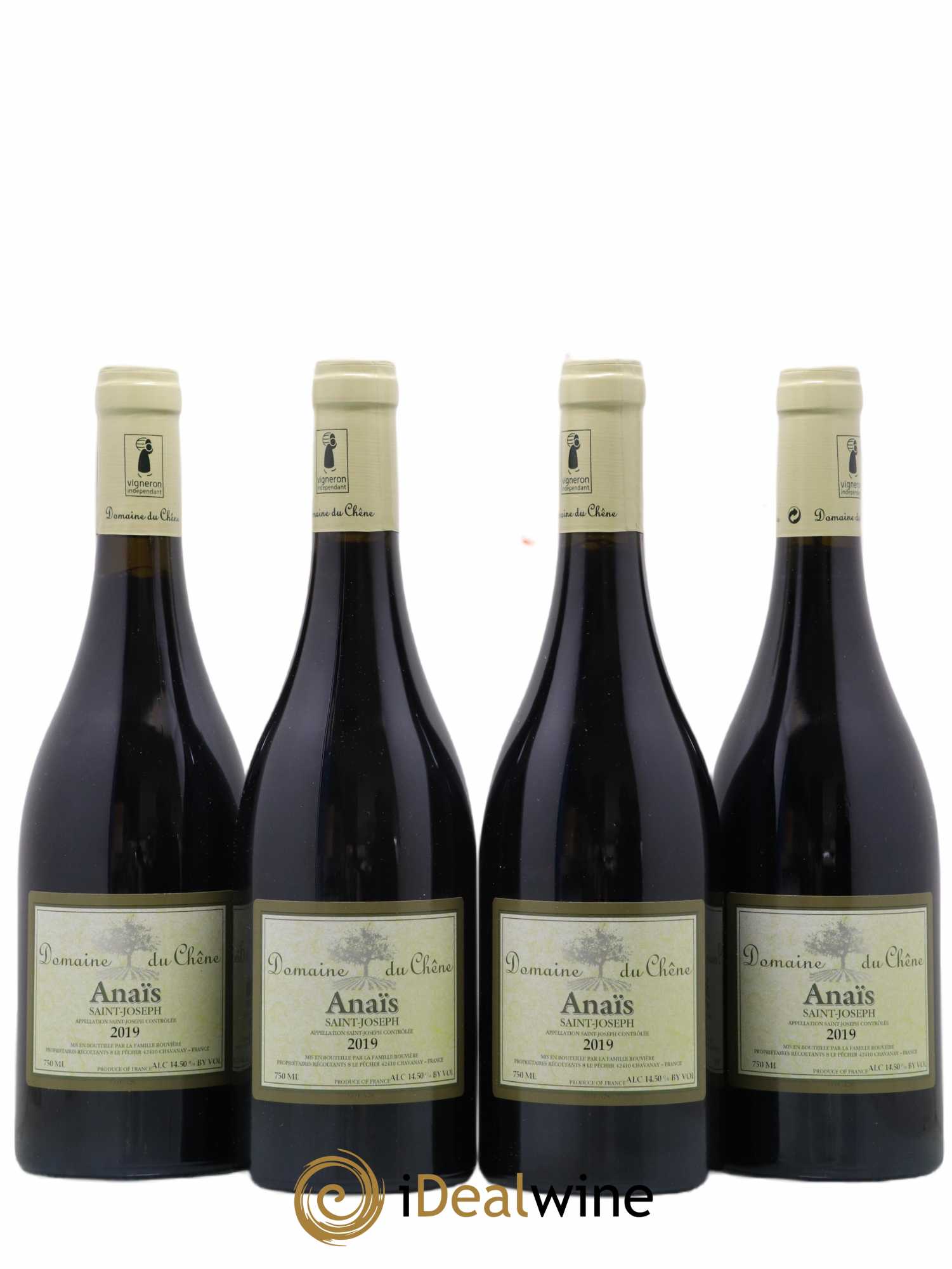Saint-Joseph Anaïs Domaine Du Chene 2019 - Posten von 4 Flaschen - 0