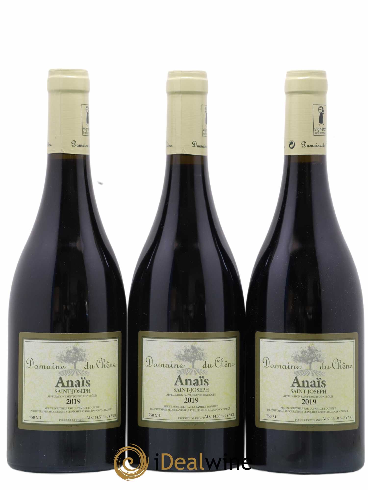 Saint-Joseph Anaïs Domaine Du Chene 2019 - Lot of 3 bottles - 0