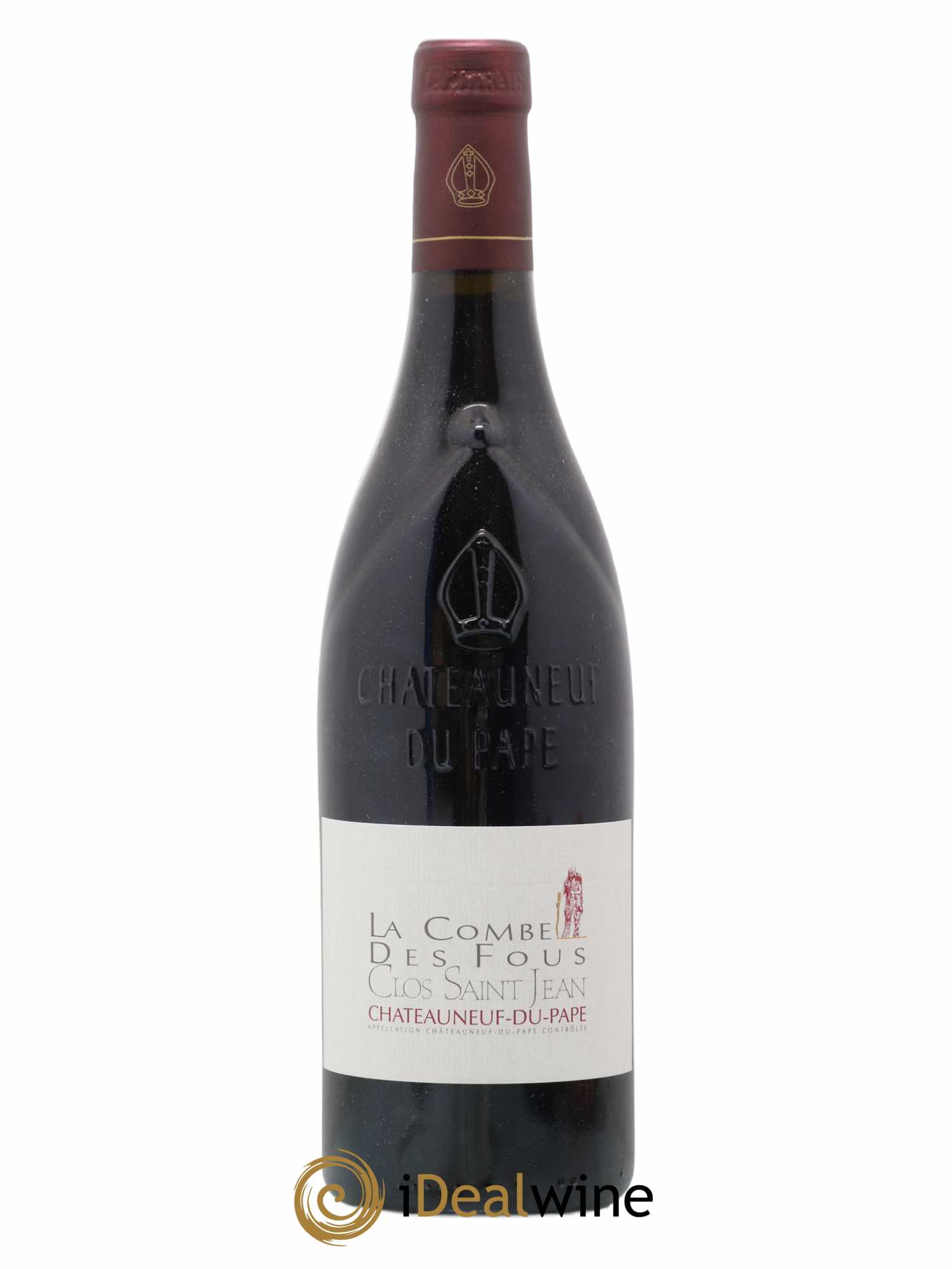 Châteauneuf-du-Pape Clos Saint-Jean La Combe des Fous Pascal et Vincent Maurel 2019 - Lot of 1 bottle - 0