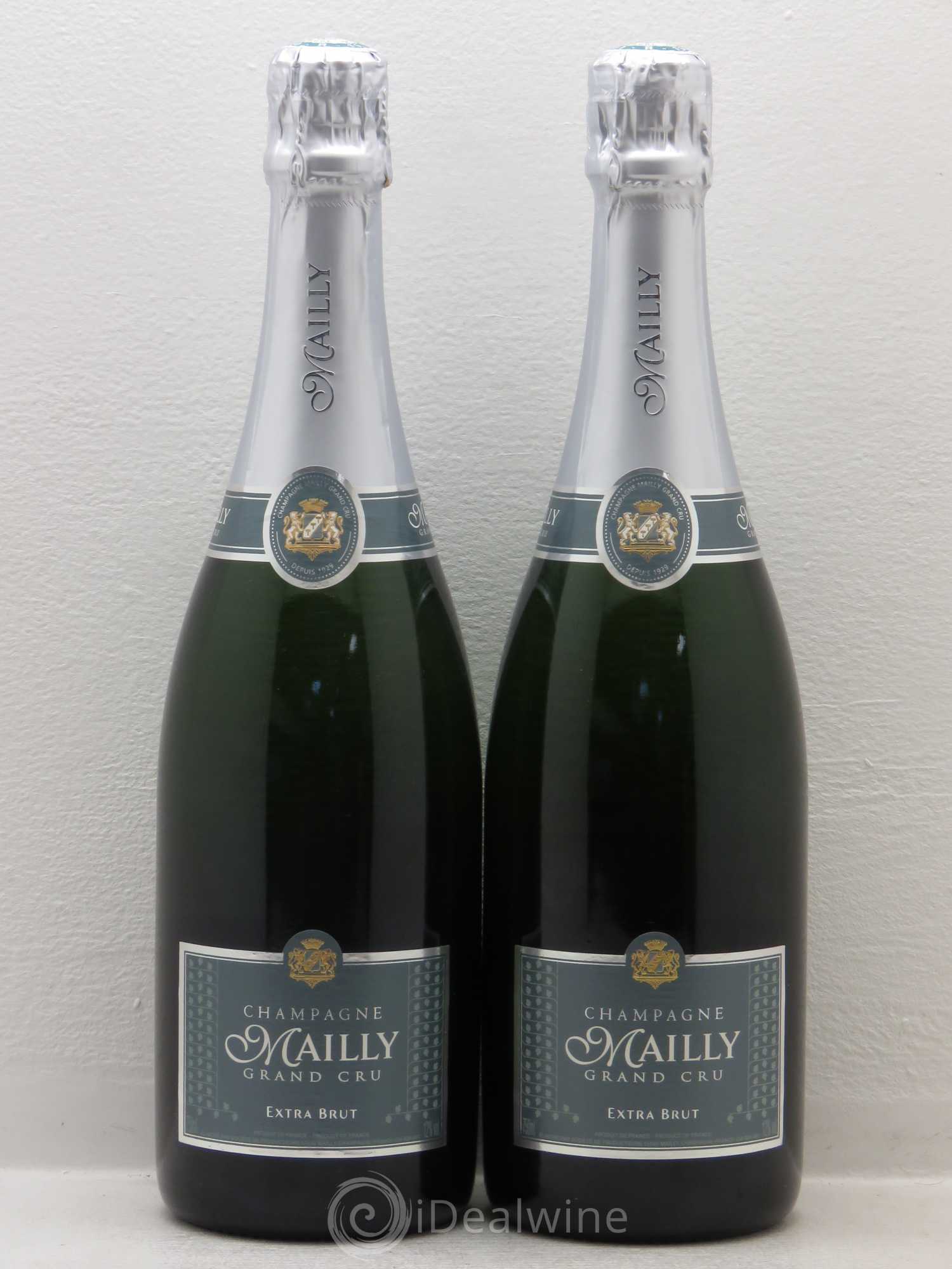 Champagne Mailly Grand Cru Extra Brut - Posten von 2 Flaschen - 0