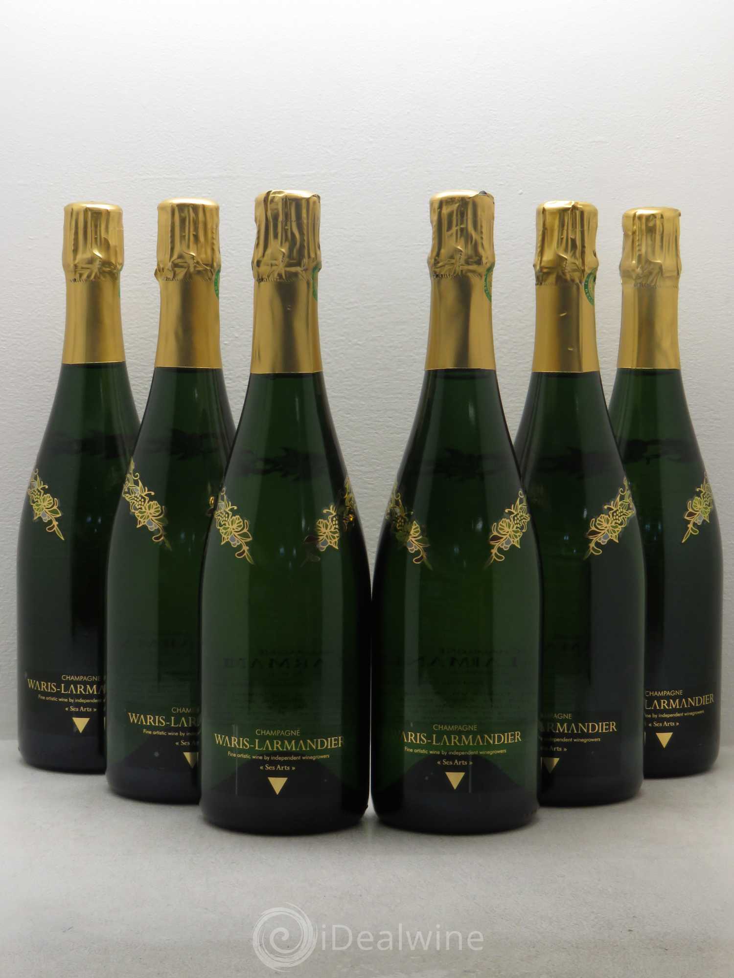 Champagne Waris Larmandier Ses Arts Grand Cru - Posten von 6 Flaschen - 0