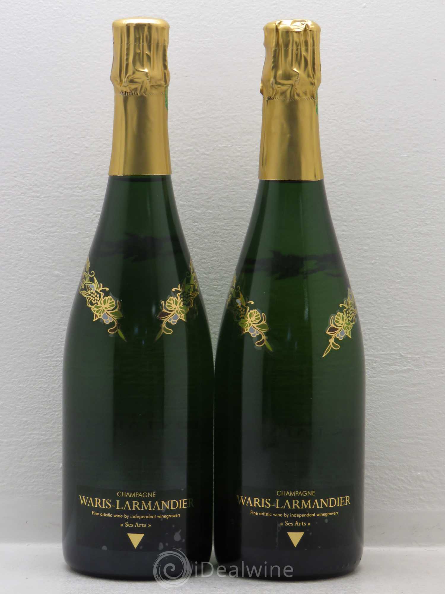 Champagne Waris Larmandier Ses Arts Grand Cru - Posten von 2 Flaschen - 0