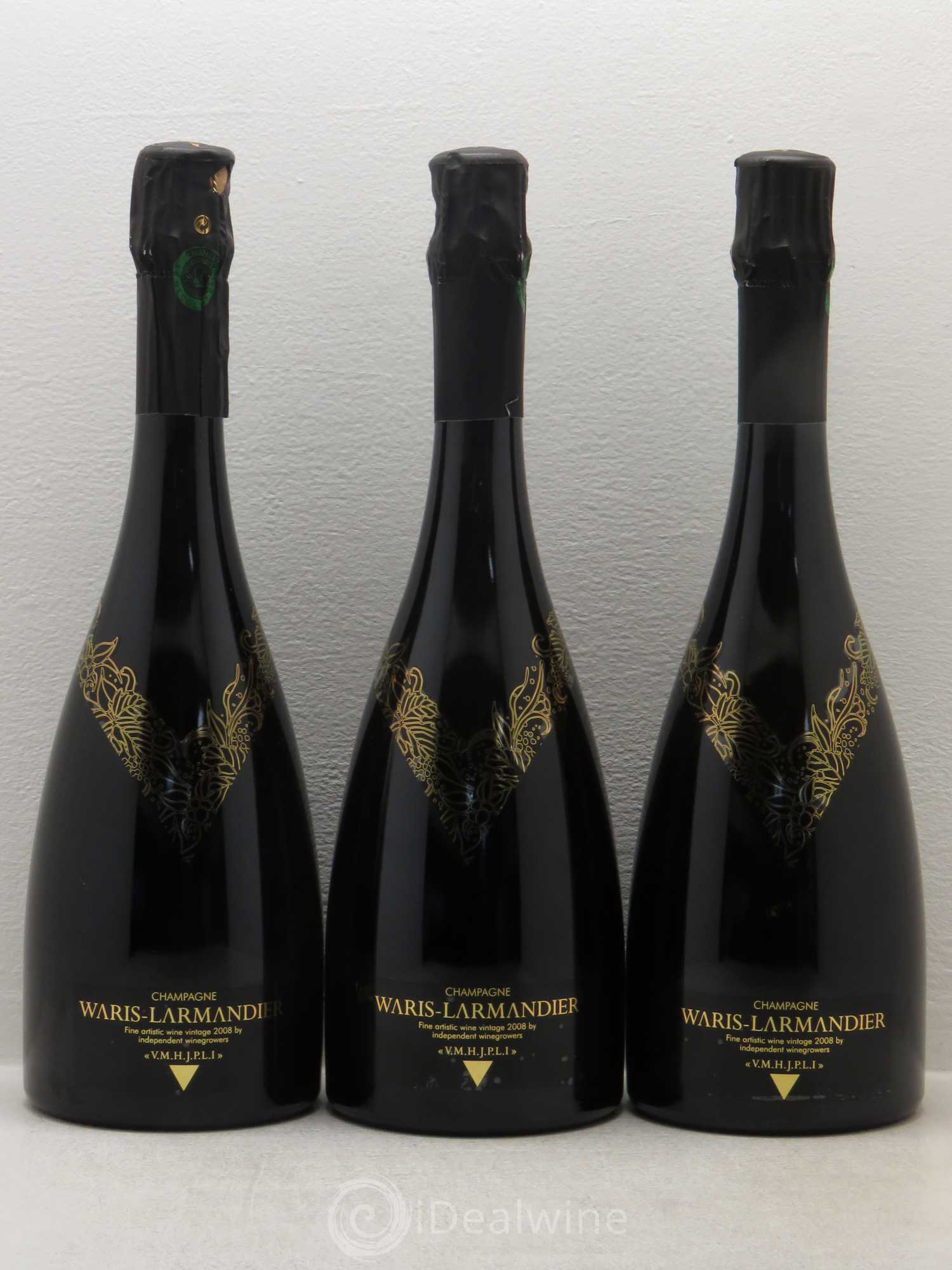 Champagne Waris Larmandier VMHJPLI Grand Cru 2008 - Posten von 6 Flaschen - 2