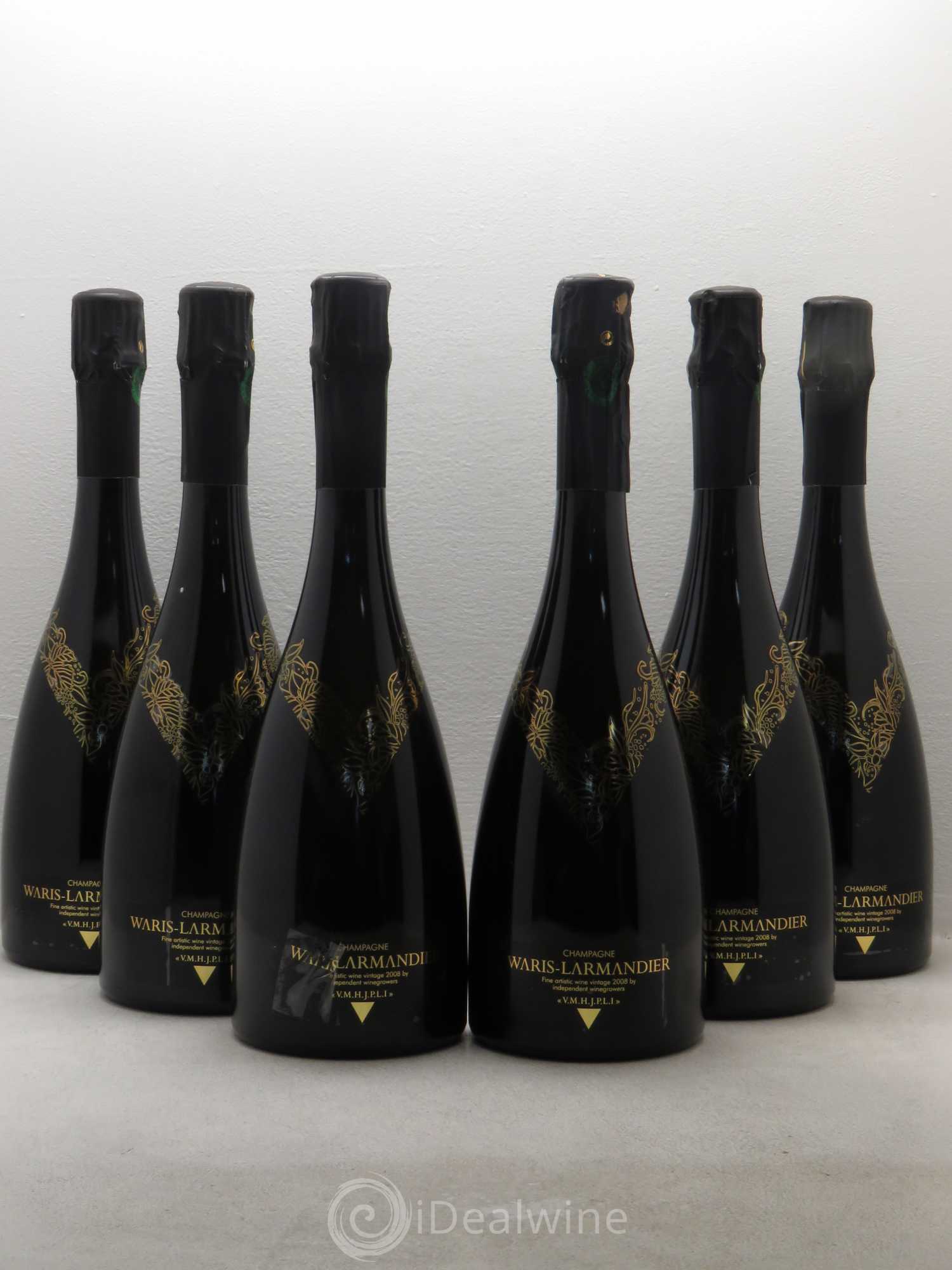 Champagne Waris Larmandier VMHJPLI Grand Cru 2008 - Posten von 6 Flaschen - 0