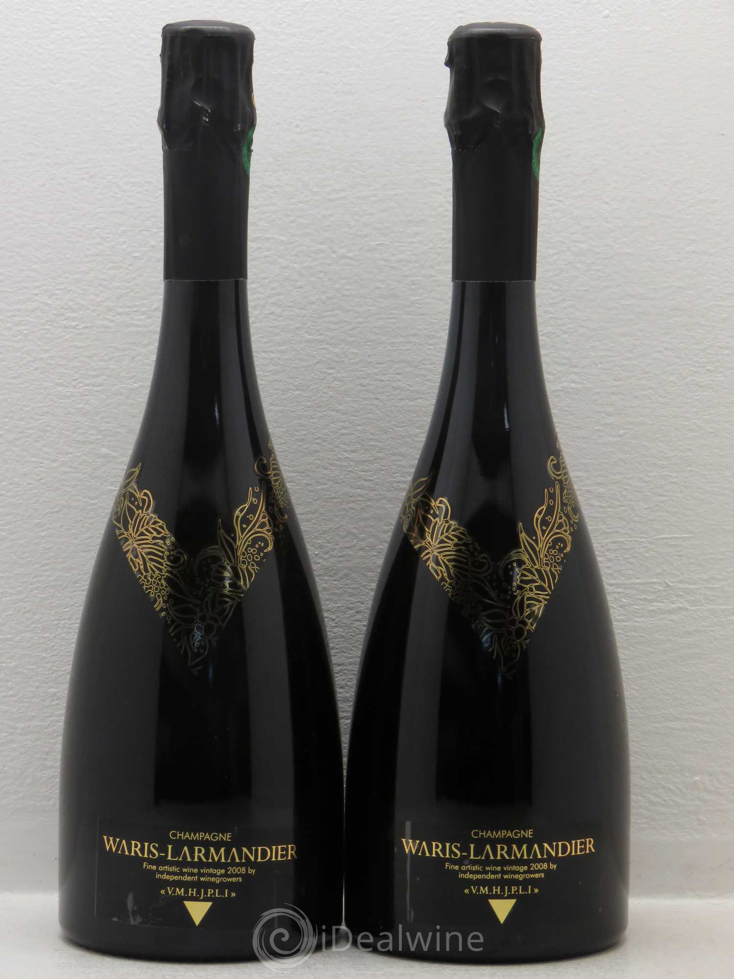 Champagne Waris Larmandier VMHJPLI Grand Cru - Posten von 2 Flaschen - 0