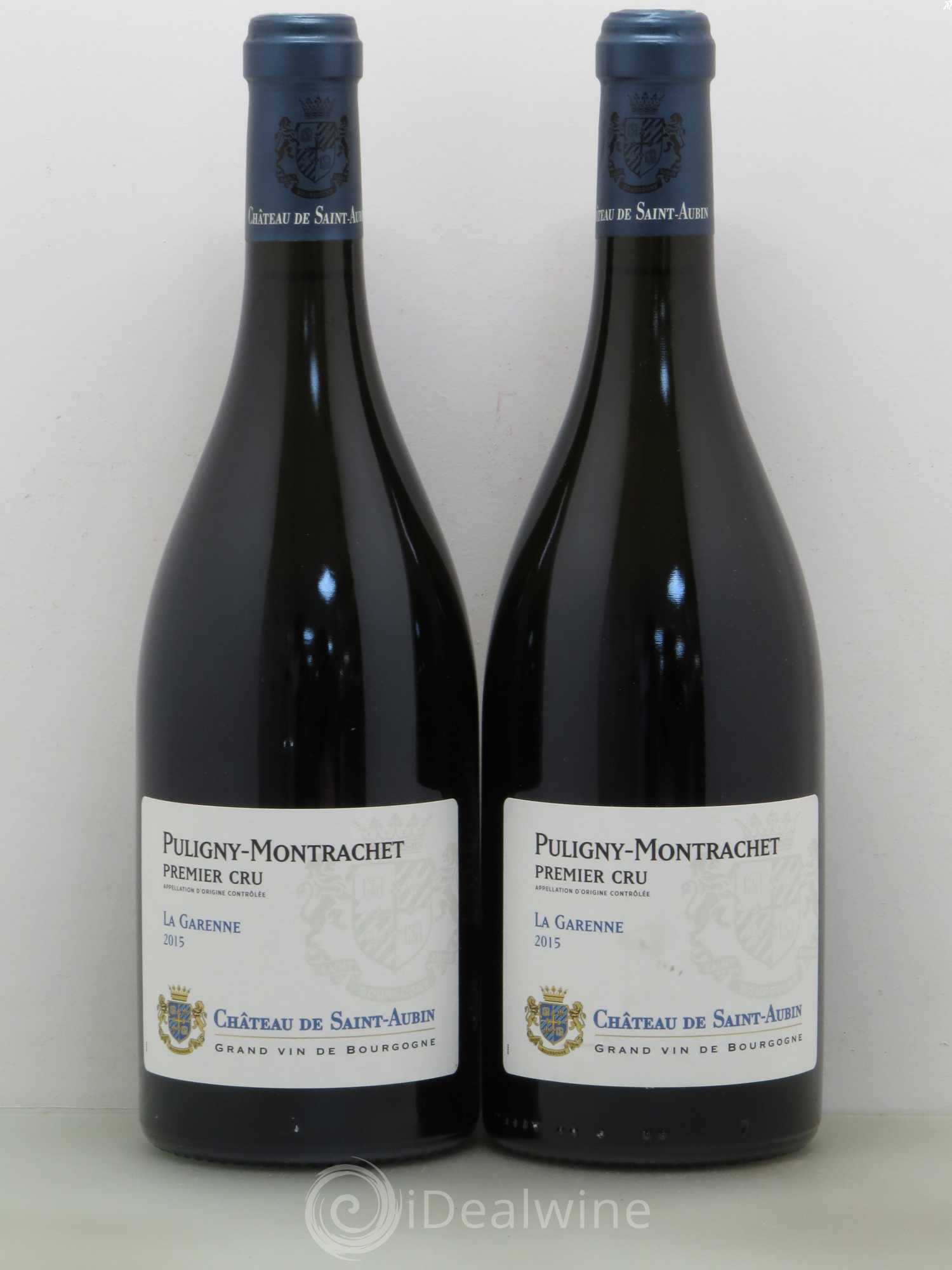 Puligny-Montrachet 1er Cru La Garenne Chateau de Saint Aubin  2015 - Lot de 5 bouteilles - 2