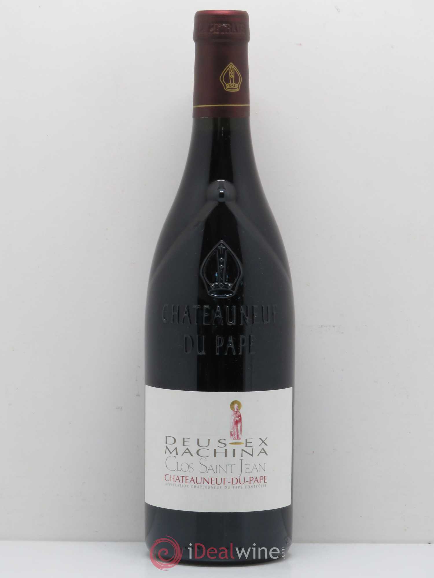 Châteauneuf-du-Pape Clos Saint-Jean Deus Ex Machina Pascal et Vincent Maurel 2015 - Lot de 1 bouteille - 0