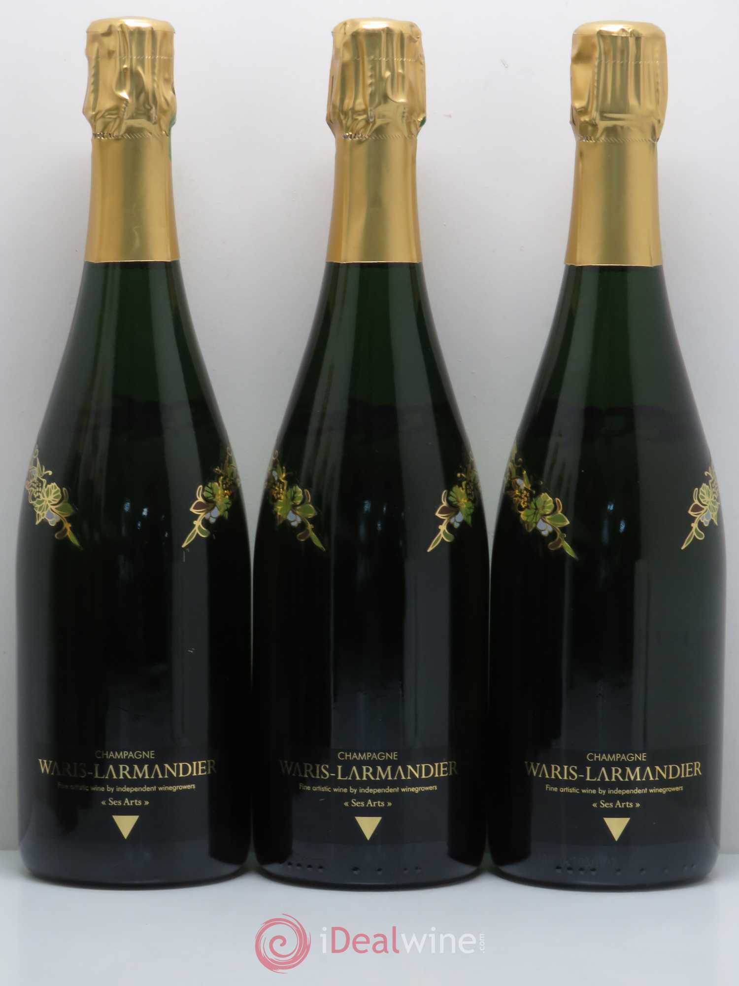 Champagne Ses Arts blanc de blancs WARIS LARMANDIER - Posten von 6 Flaschen - 1