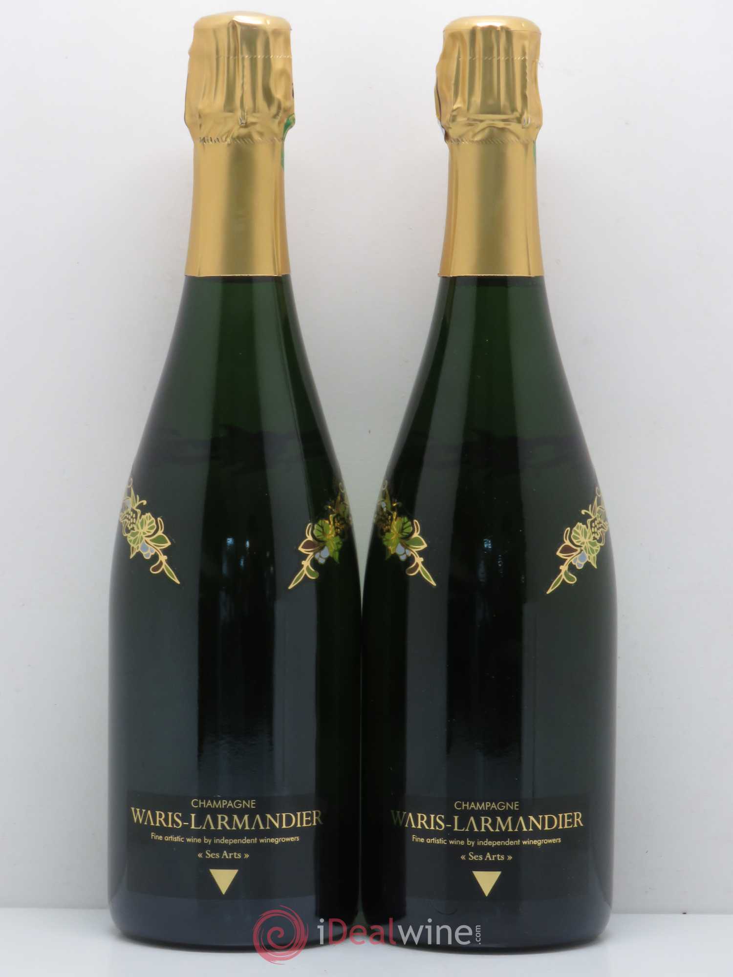 Champagne Ses Arts blanc de blancs WARIS LARMANDIER - Posten von 2 Flaschen - 0