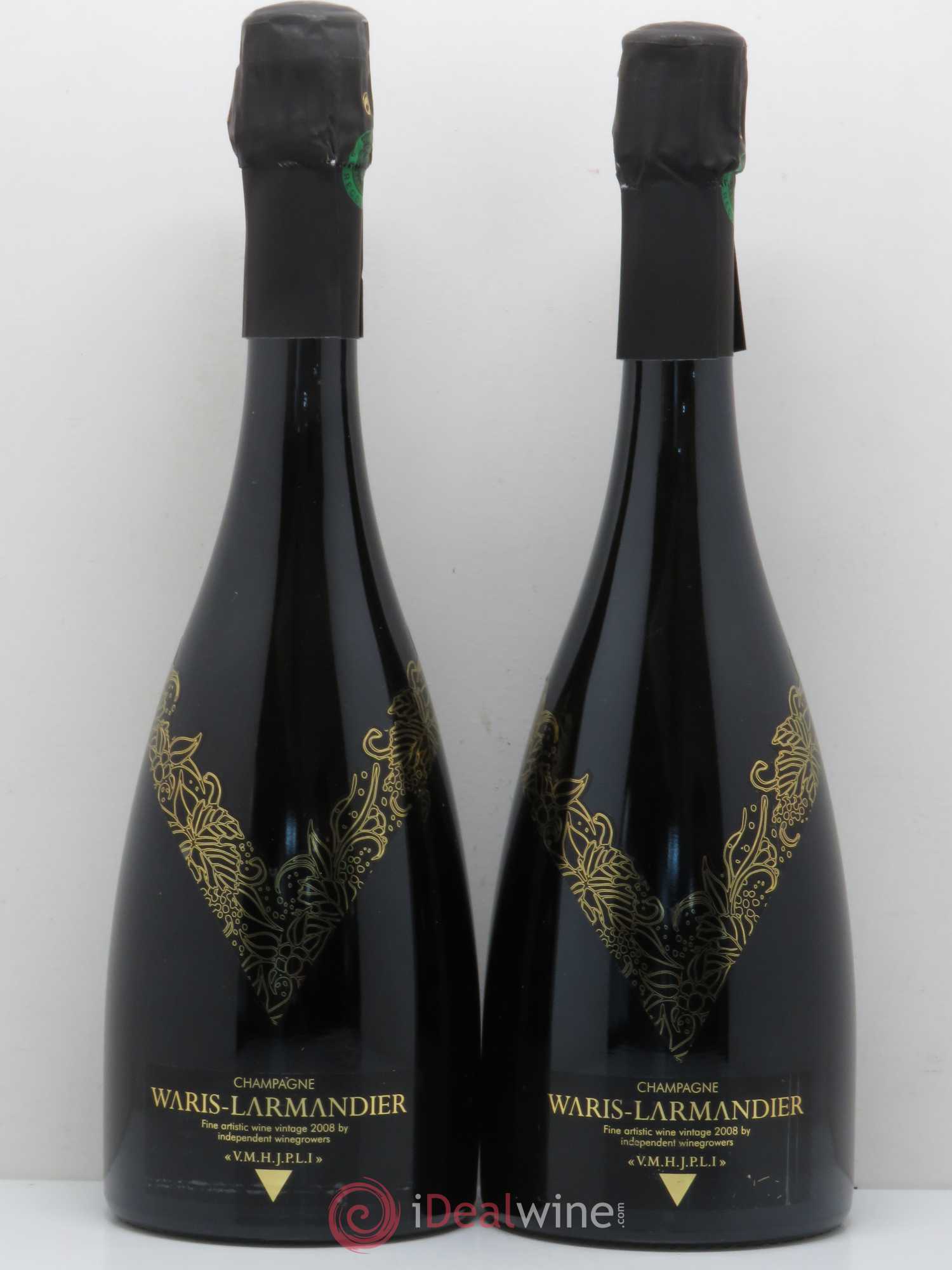 Champagne VMHJPLI blanc de blancs WARIS LARMANDIER 2008 - Posten von 2 Flaschen - 0