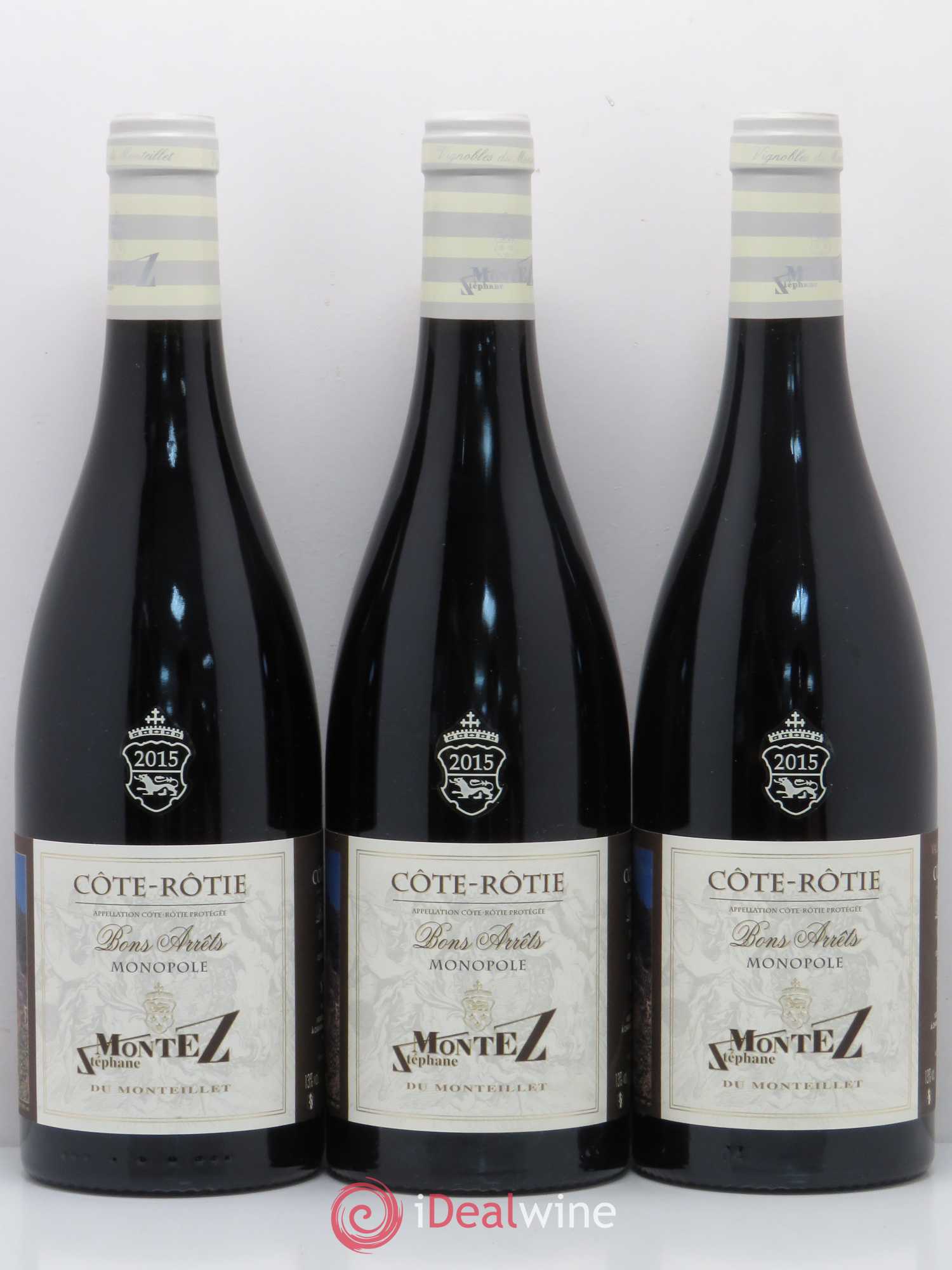Côte-Rôtie Bons Arrets Monopole Stephane Montez 2015 - Lot de 6 bouteilles - 2
