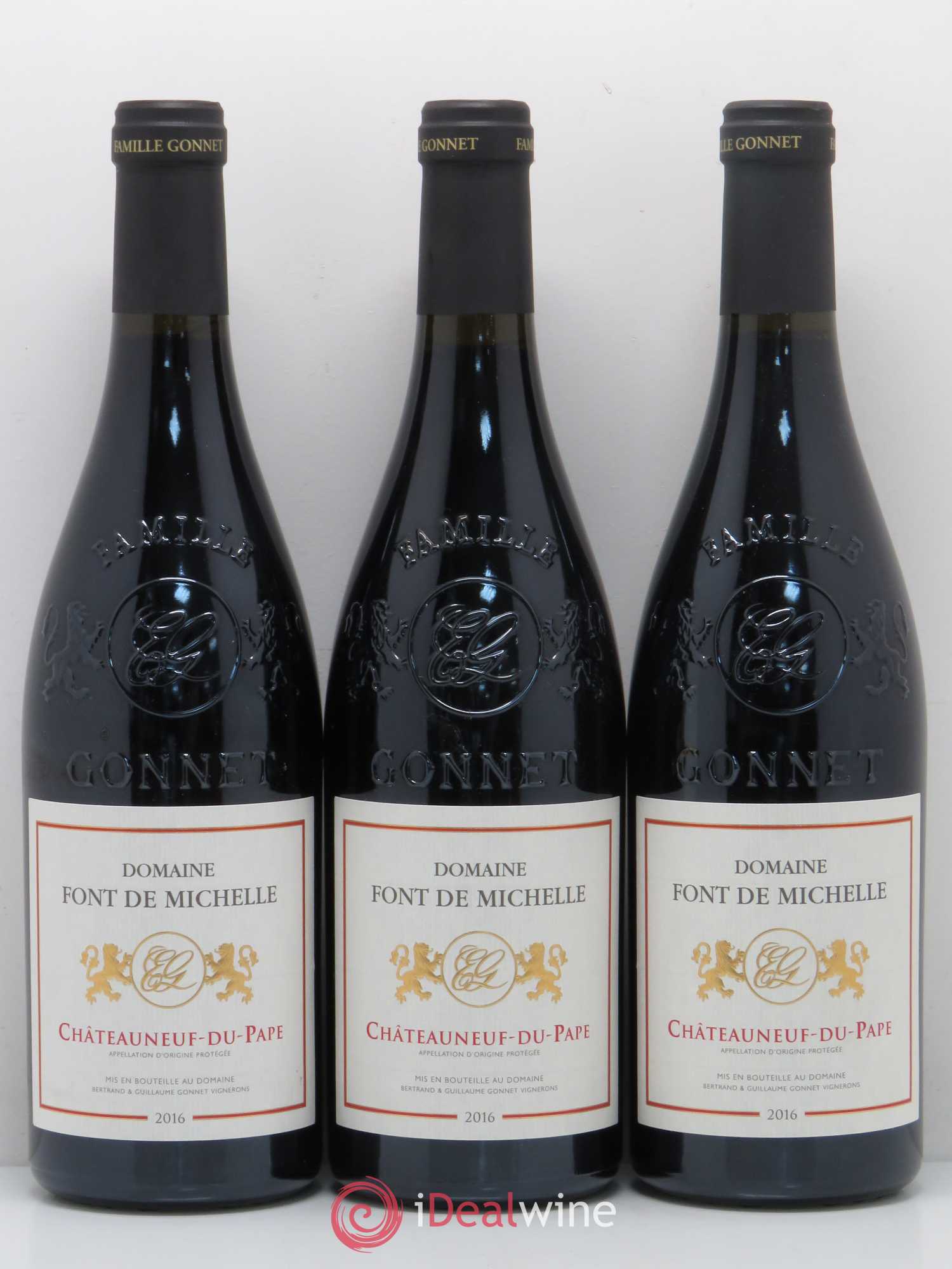 Châteauneuf-du-Pape Domaine Font de Michelle Famille Gonnet 2016 - Lot de 6 bouteilles - 2