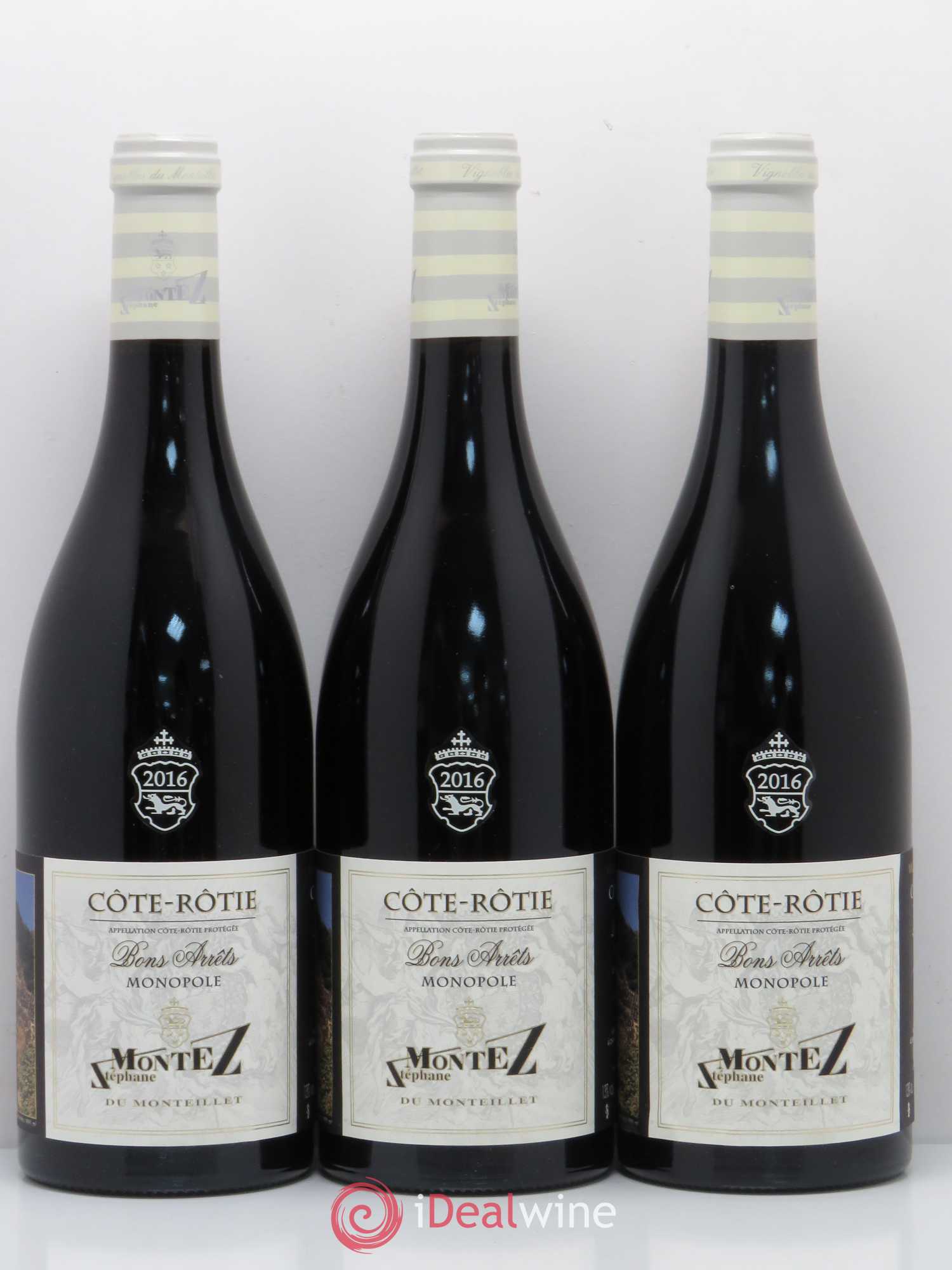 Côte-Rôtie Bons Arrets Monopole Stephane Montez 2016 - Lot de 6 bouteilles - 2