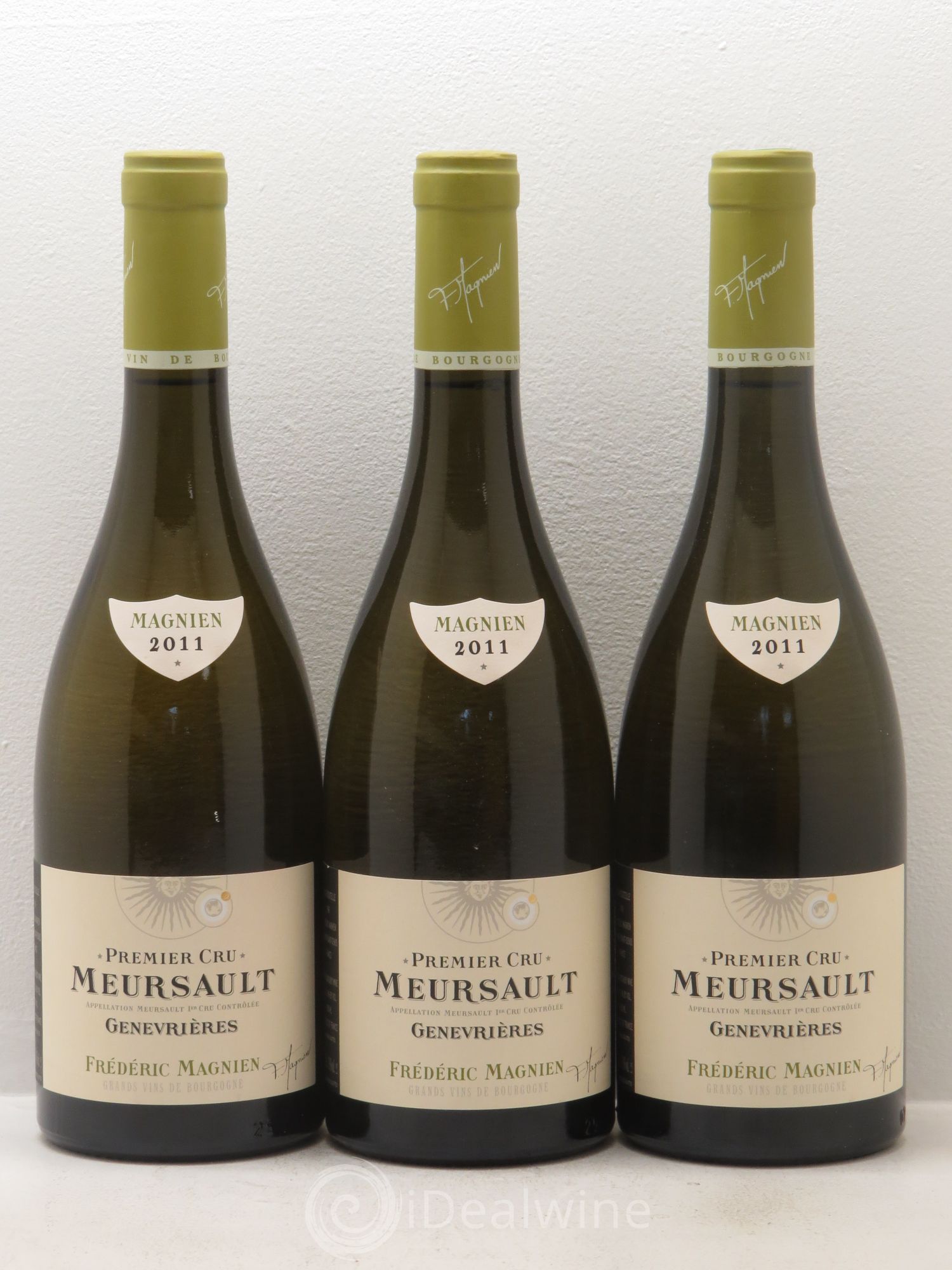 Meursault 1er Cru Domaine Magnien 2011 - Posten von 3 Flaschen - 0
