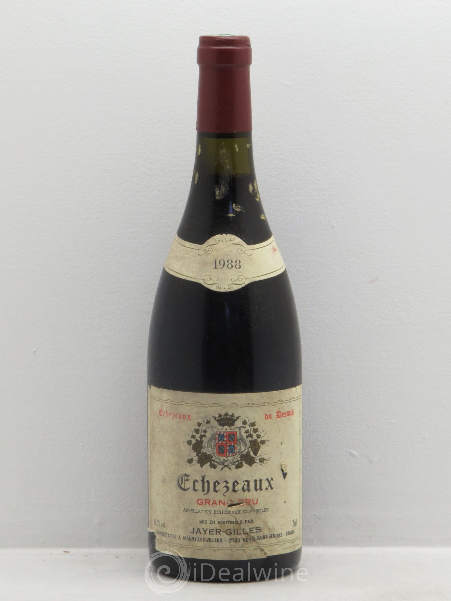 Echezeaux Grand Cru Jayer-Gilles Du Dessus 1988 - Lotto di 1 bottiglia - 0