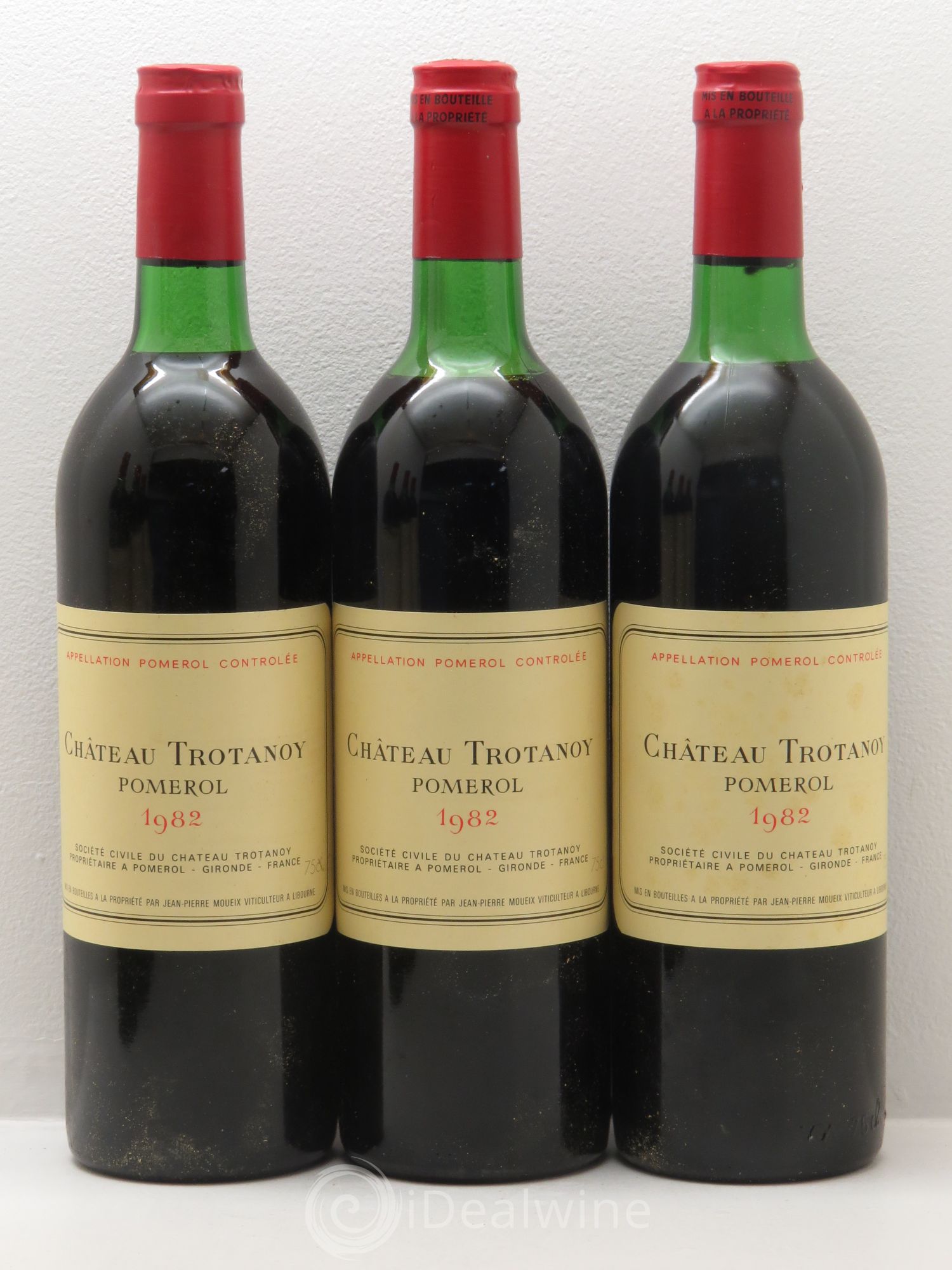 Château Trotanoy 1982 - Lot de 6 bouteilles - 1
