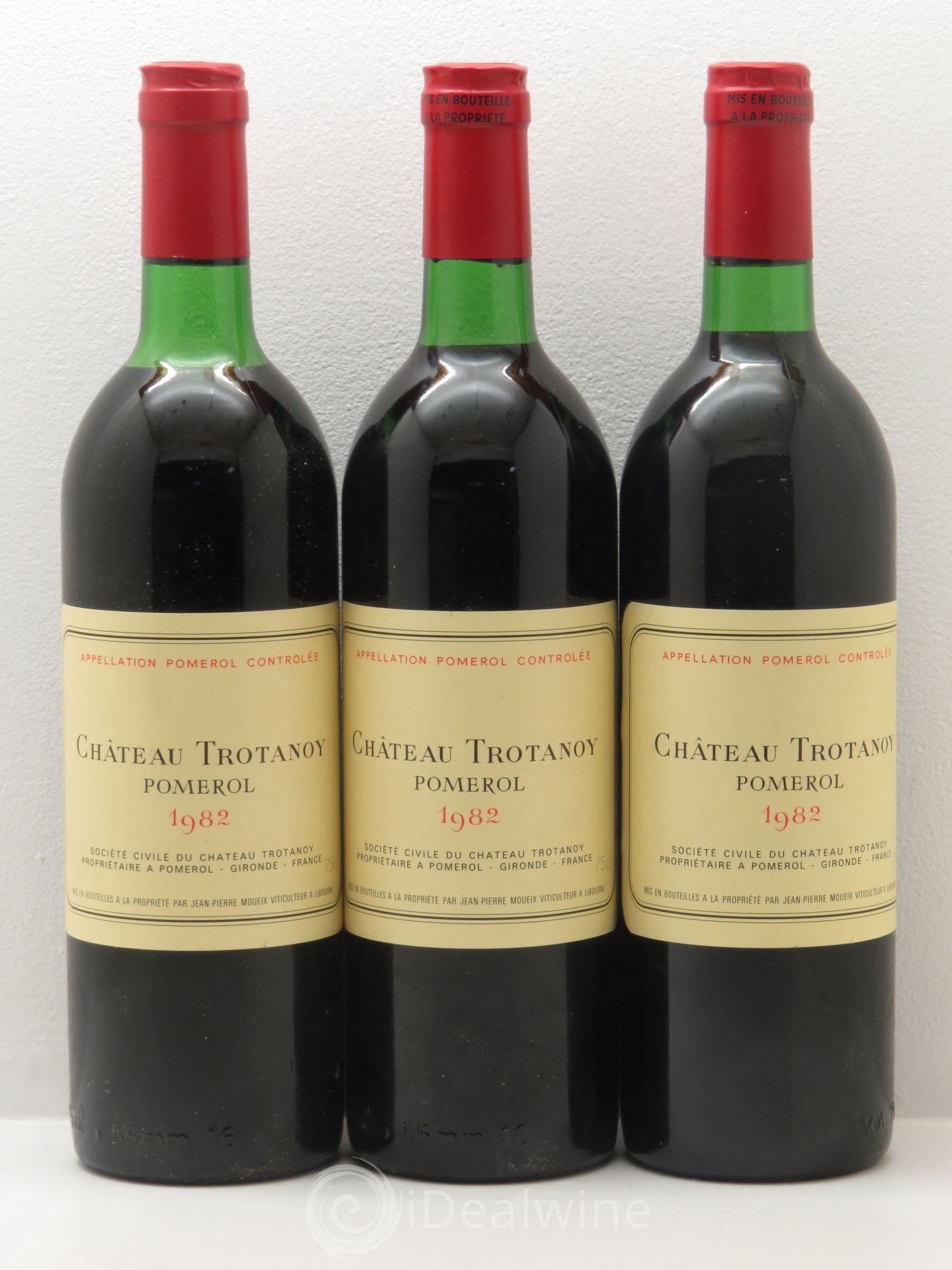 Château Trotanoy 1982 - Lot de 6 bouteilles - 2
