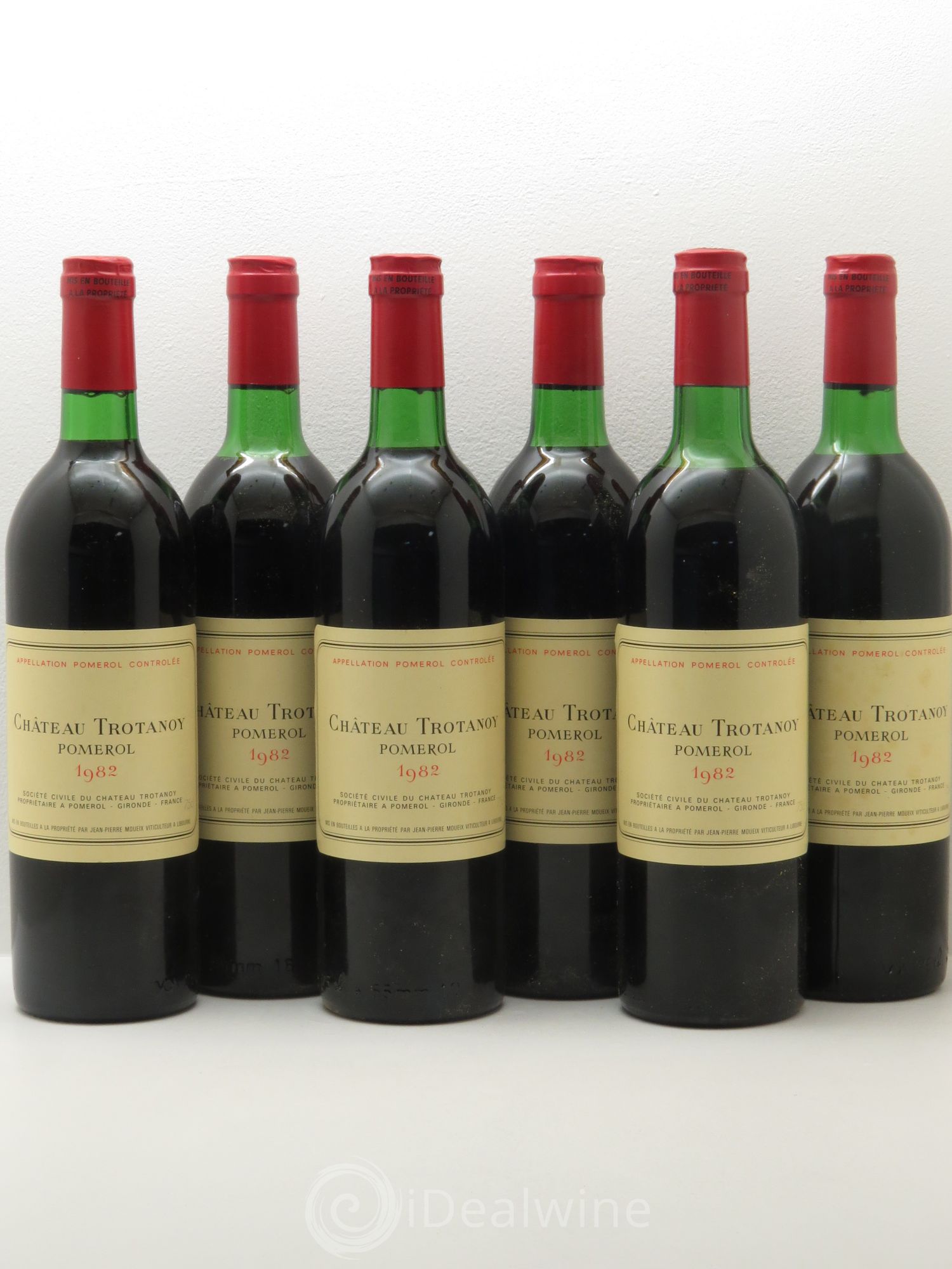 Château Trotanoy 1982 - Lot de 6 bouteilles - 0