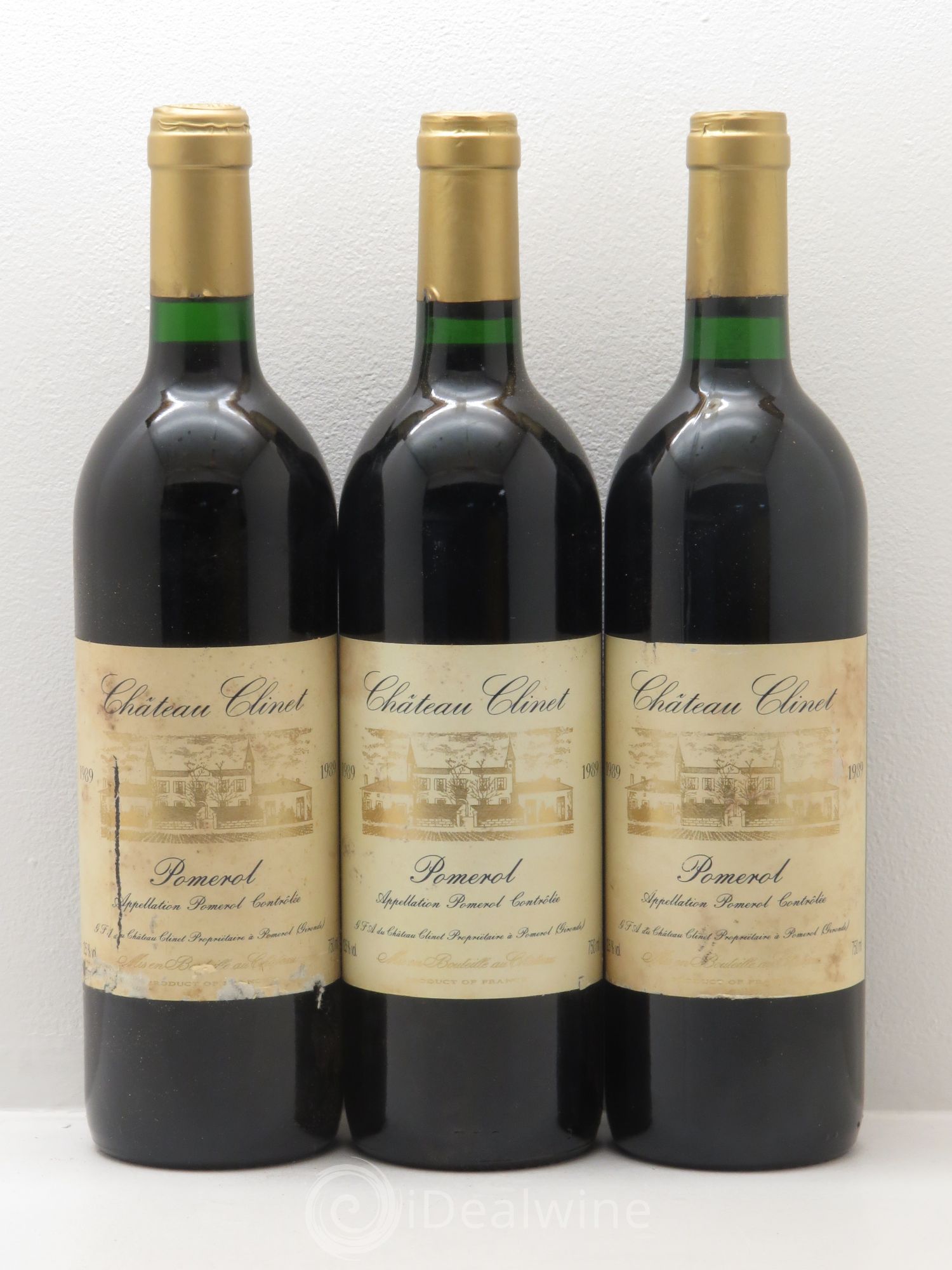 Château Clinet 1989 - Lot de 6 bouteilles - 2