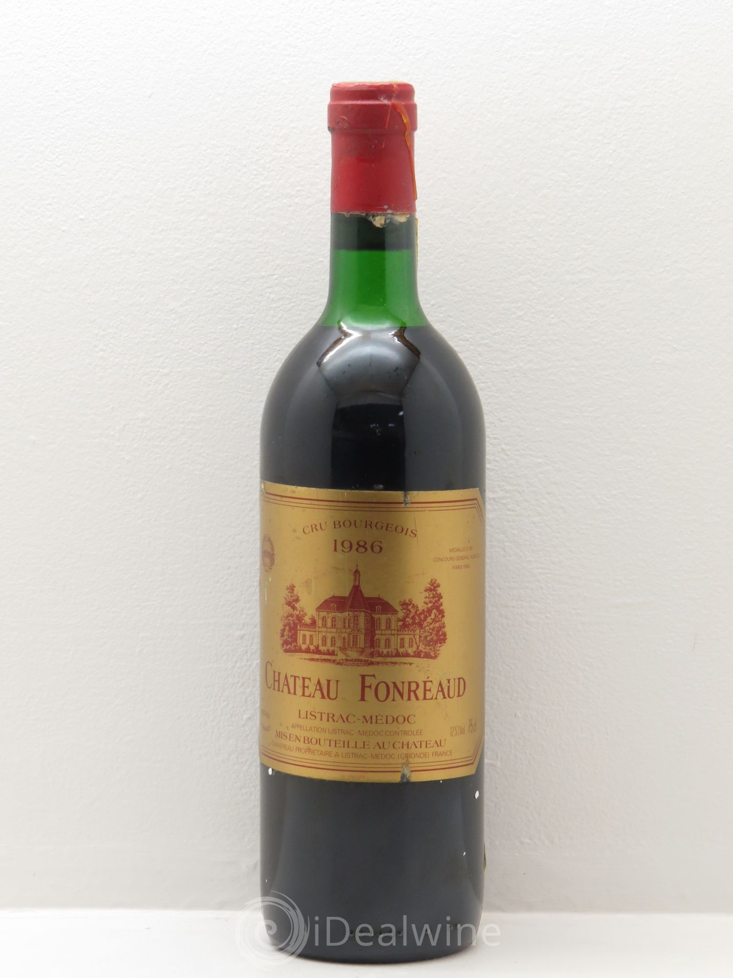 Listrac Fonreaud Medoc (sans prix de réserve) 1986 - Posten von 1 Flasche - 0