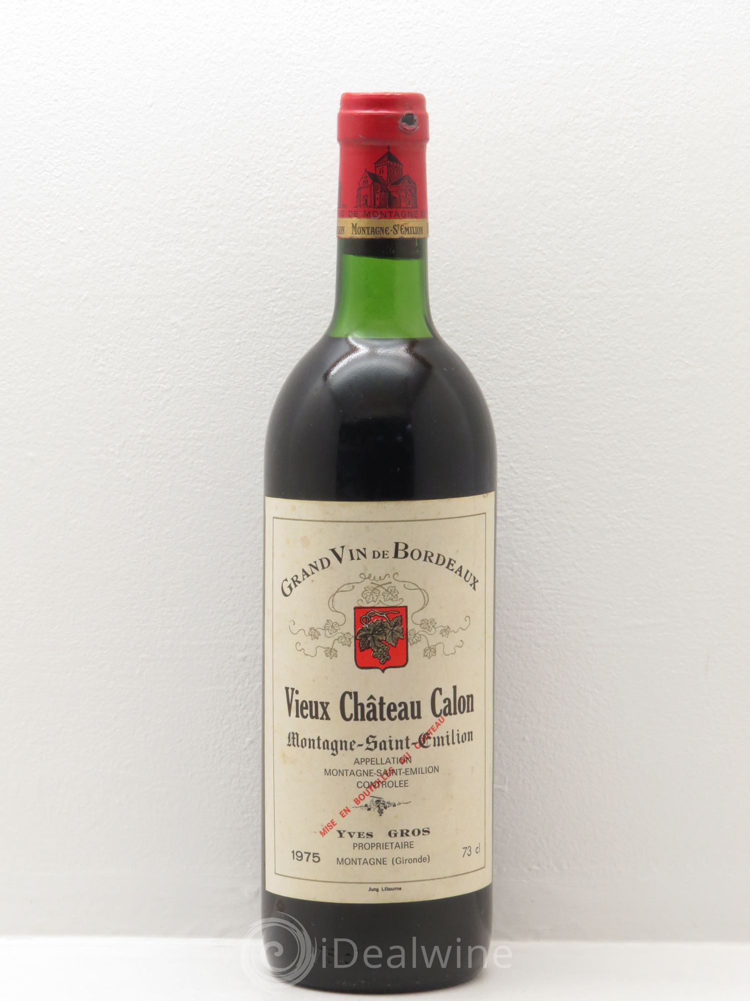 Montagne Saint-Émilion Vieux Calon (sans prix de réserve) 1975 - Posten von 1 Flasche - 0