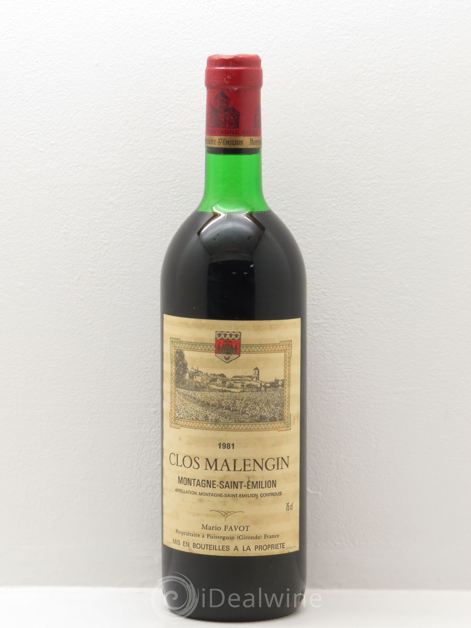Montagne Saint-Émilion Clos Malengin 1981 - Lot de 1 bouteille - 0