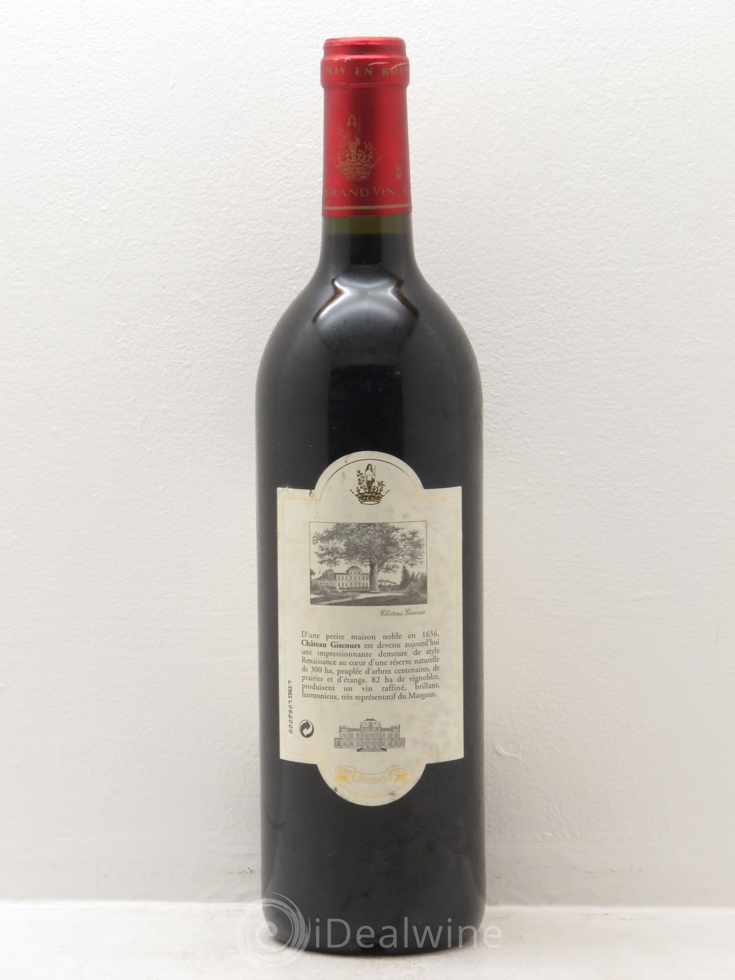 Château Giscours 3ème Grand Cru Classé 1998 - Lot de 1 bouteille - 1