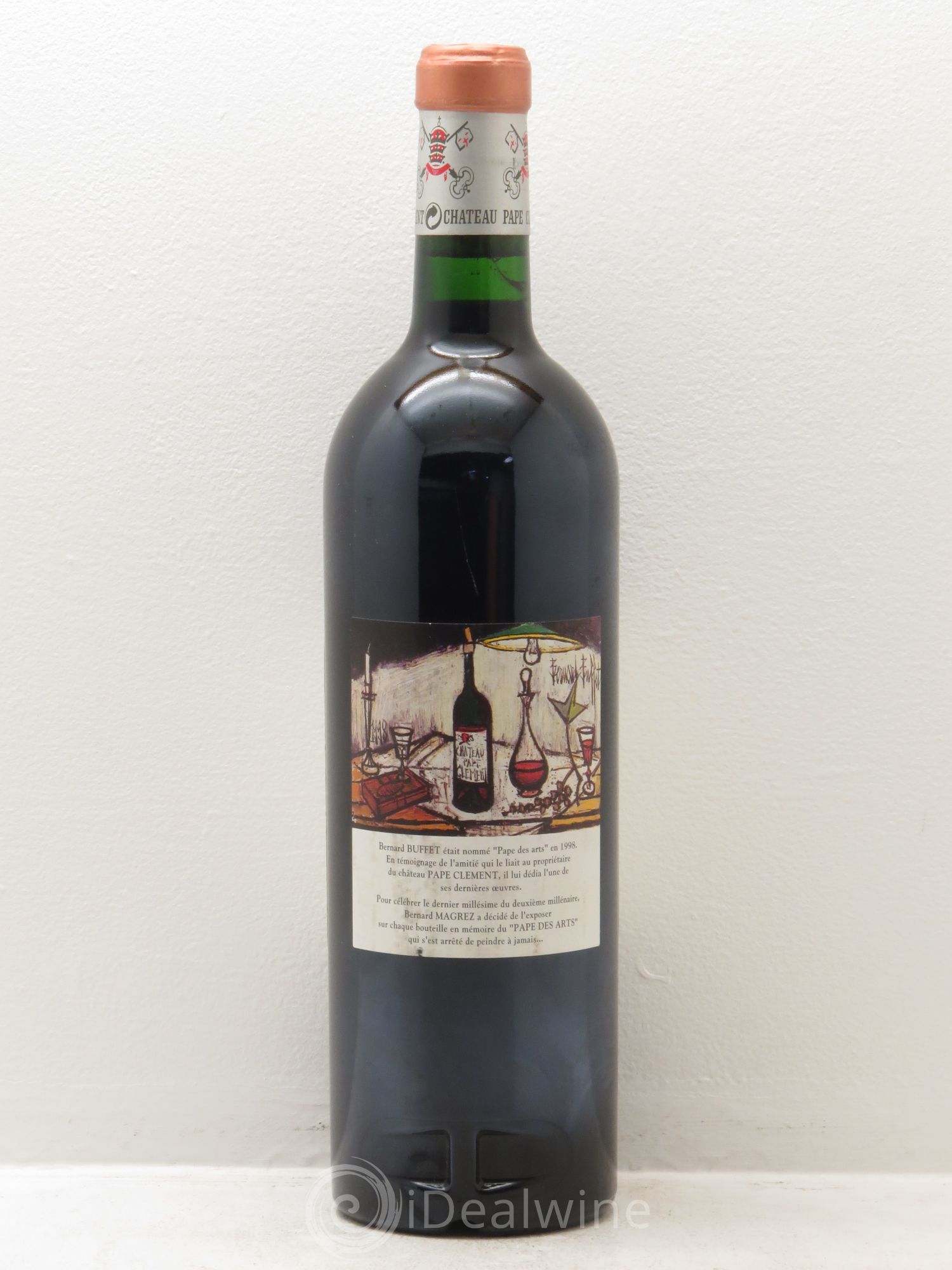 Château Pape Clément Cru Classé de Graves 2000 - Lot de 1 bouteille - 1