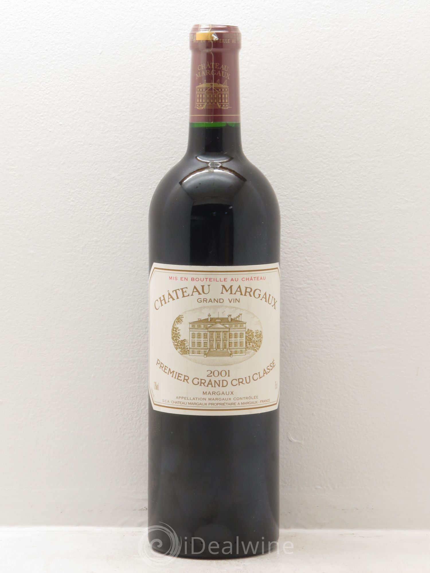 Château Margaux 1er Grand Cru Classé 2001 - Lot de 1 bouteille - 0