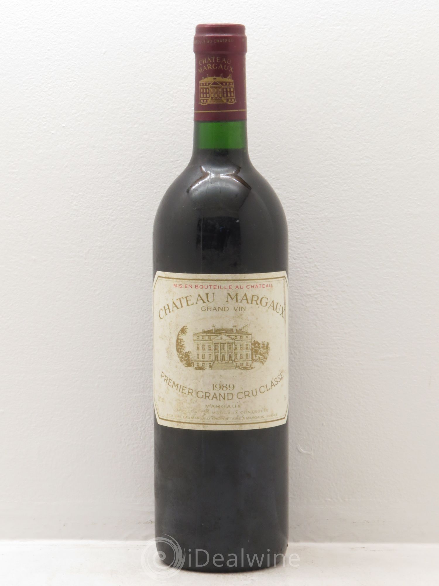 Château Margaux 1er Grand Cru Classé 1989 - Lot de 1 bouteille - 0