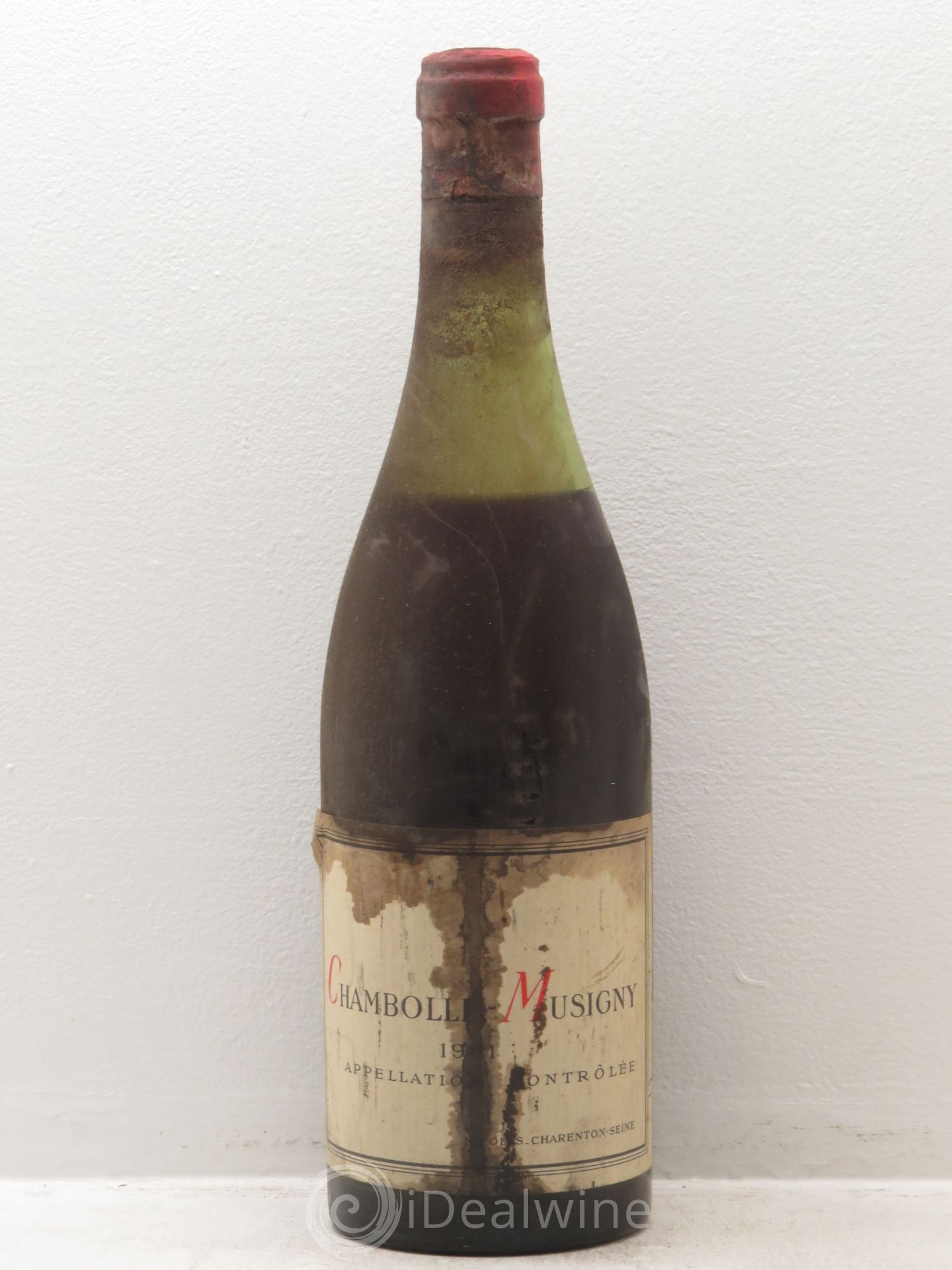 Chambolle-Musigny Nicolas Négociant (sans prix de réserve) 1961 - Posten von 1 Flasche - 0